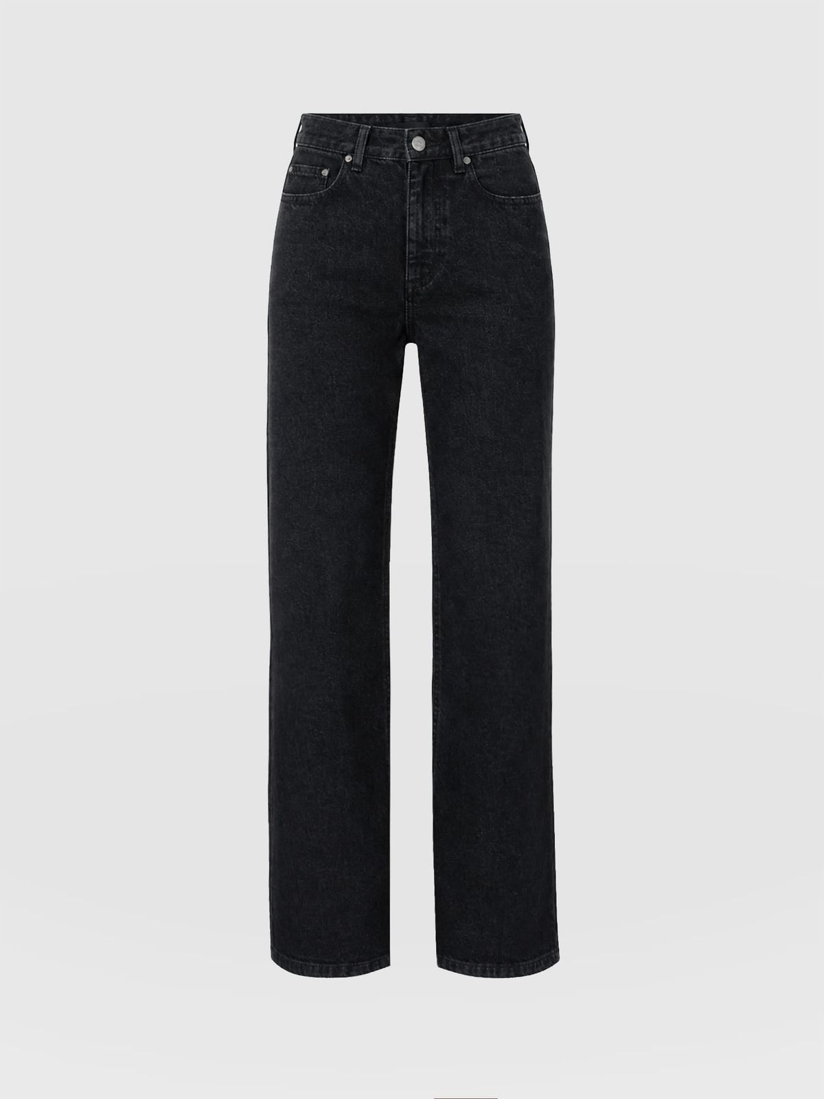 Straight Leg Jean - Black Wash