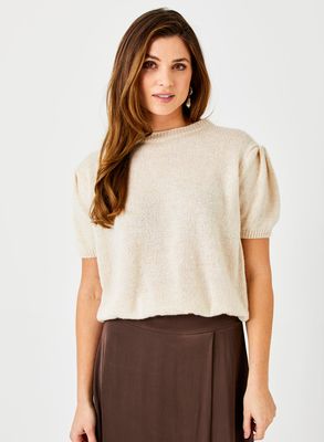 Liliana Fluffy Puff Sleeve Knit
