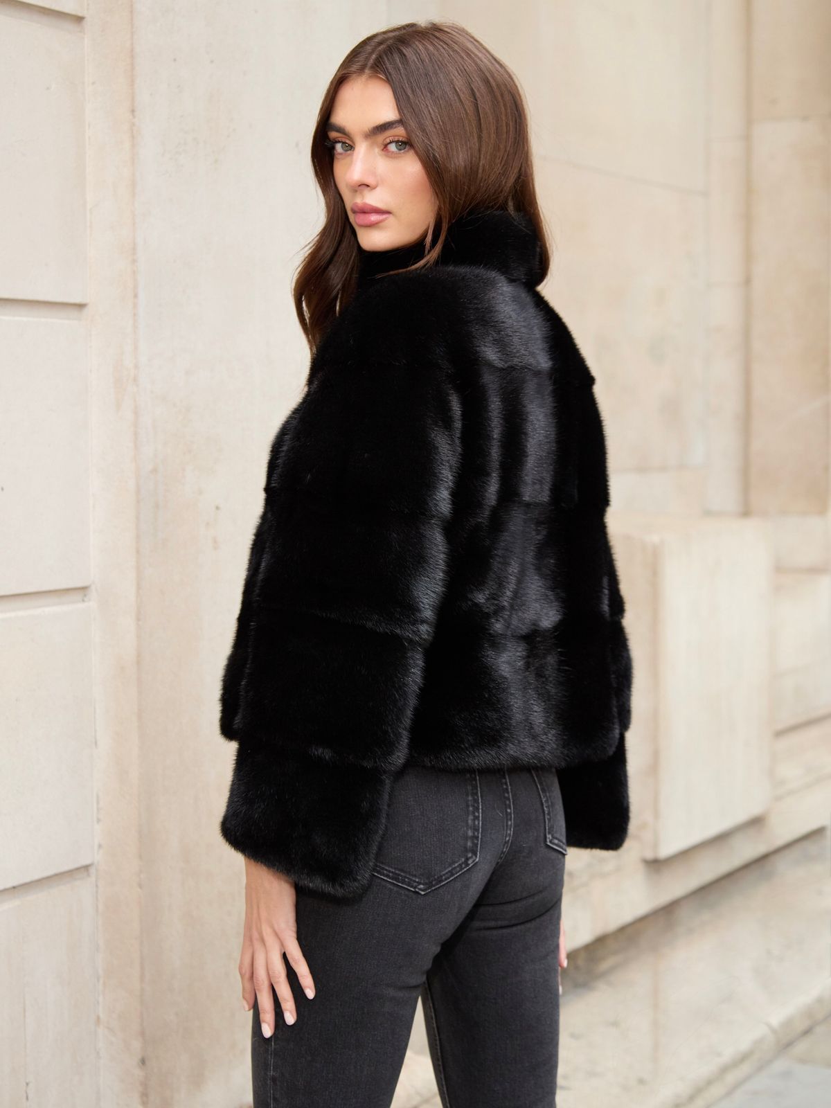 The Charlotte 6 in 1 Coat Black