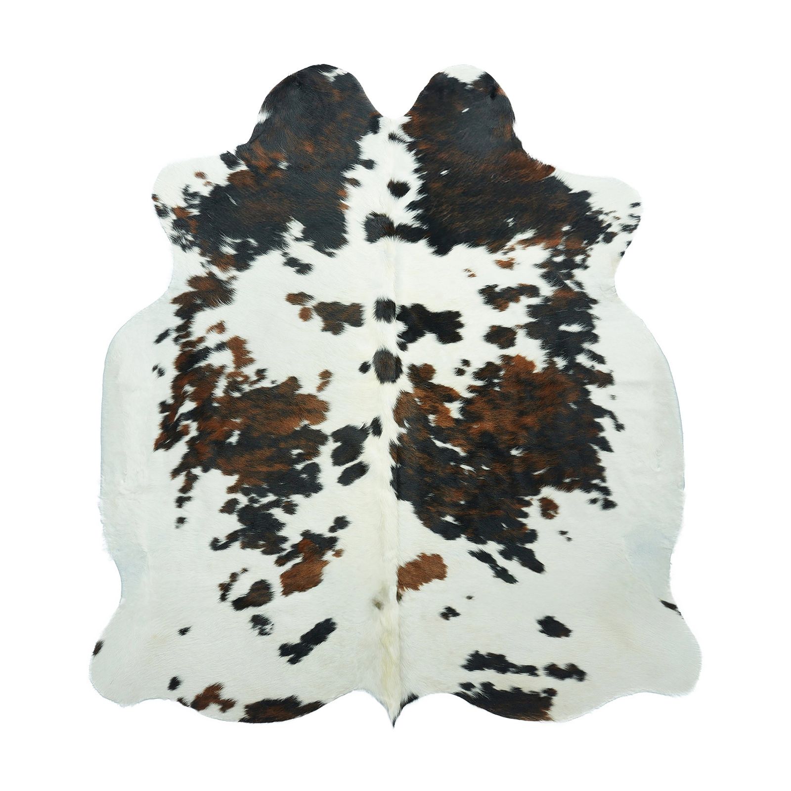 Cowhide Rug - Tricolour (180cm x 170cm)