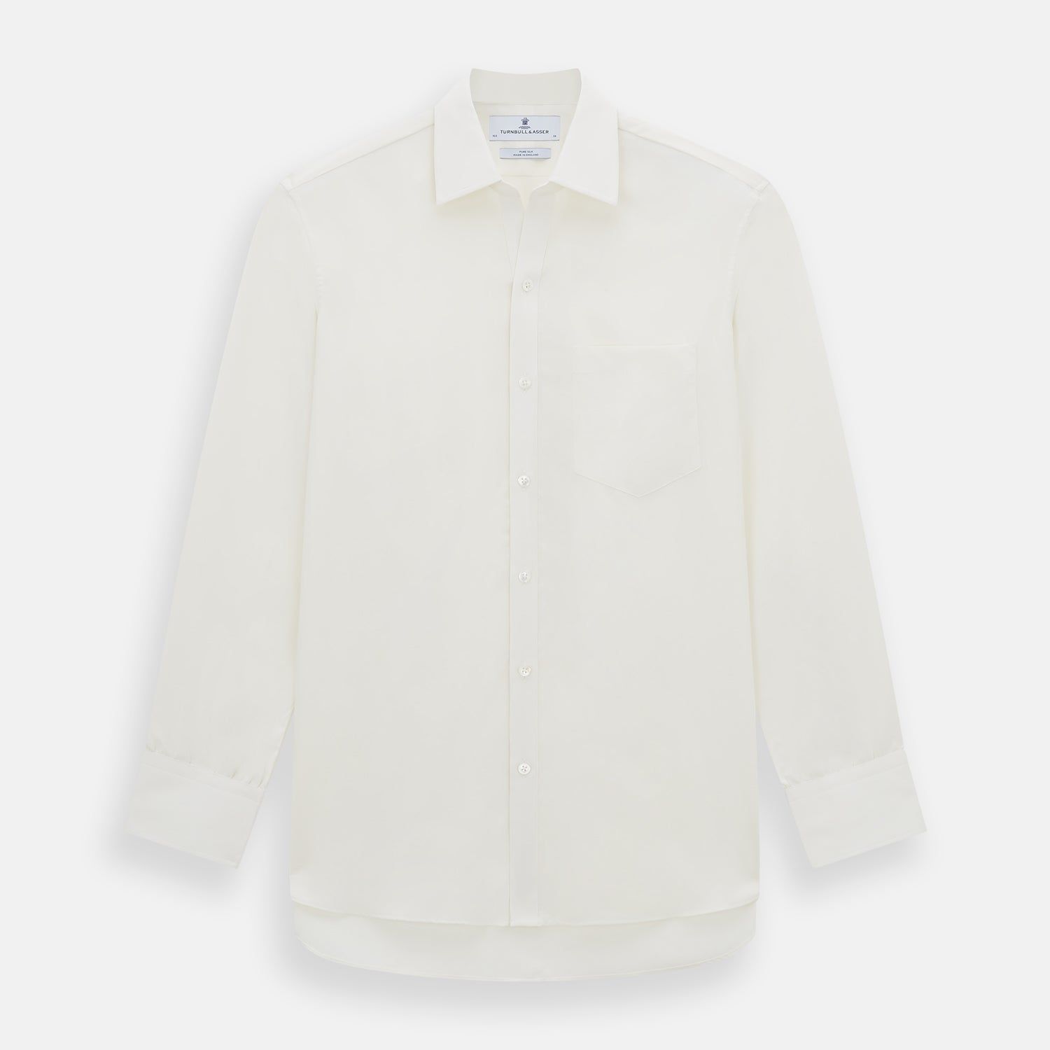 Cream Silk Chelsea Shirt