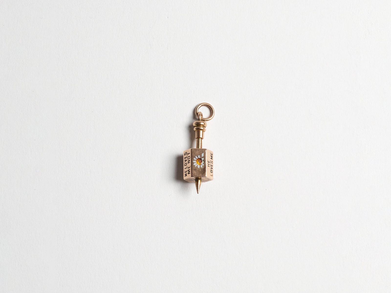 CL_ENAMEL SPINNING TOP PENDANT - GOLD_JY0284OT0101