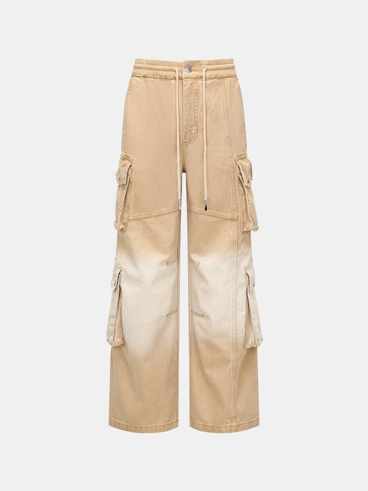 Gradient Denim Cargo Trousers