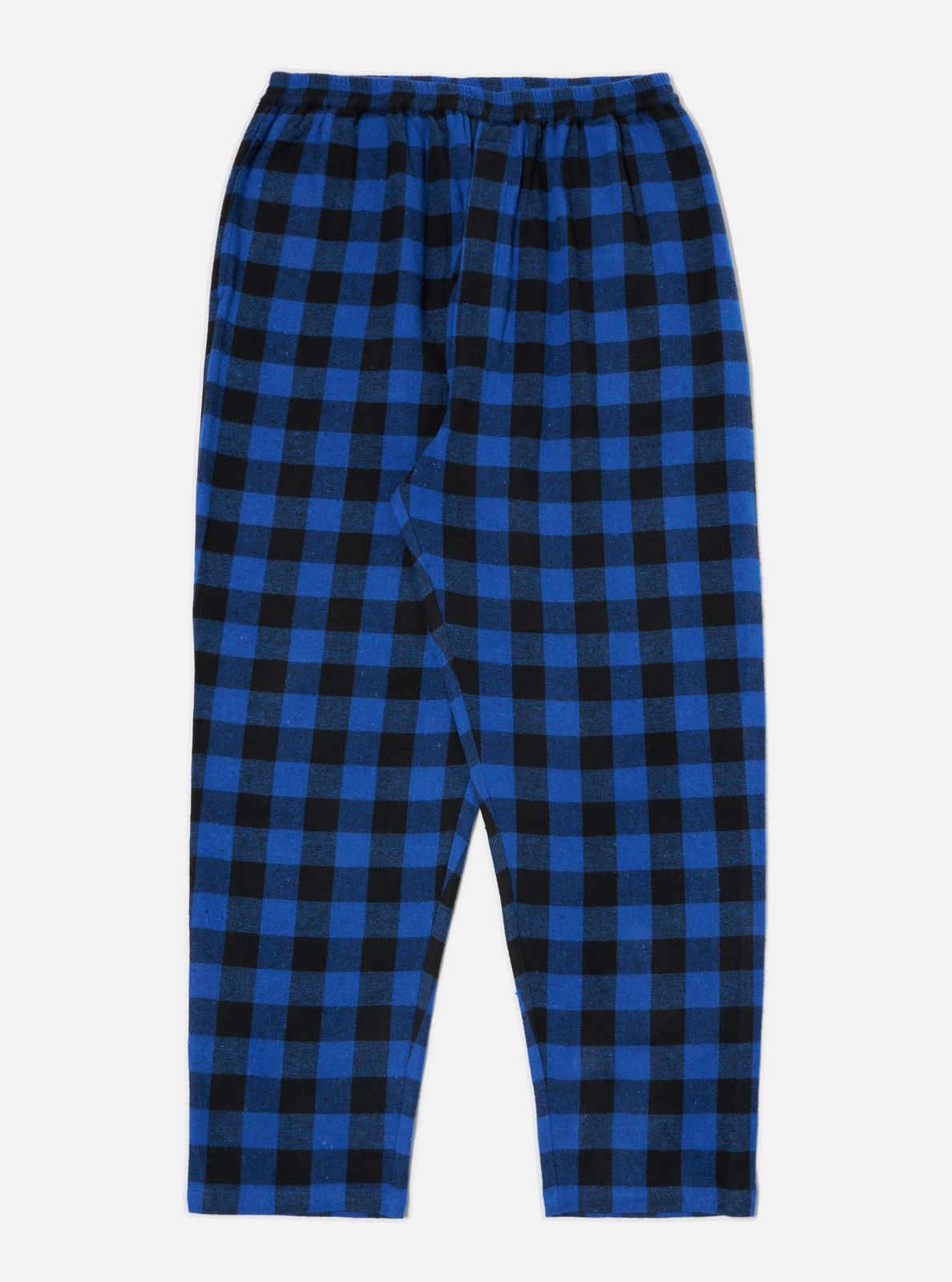 Blue Brushed Bold Gingham Pyjama Pant