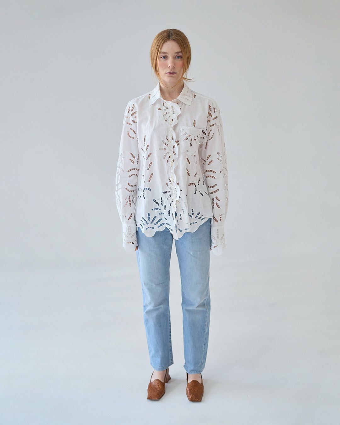 D'Ars x L'Arca Cutwork Tiré Shirt