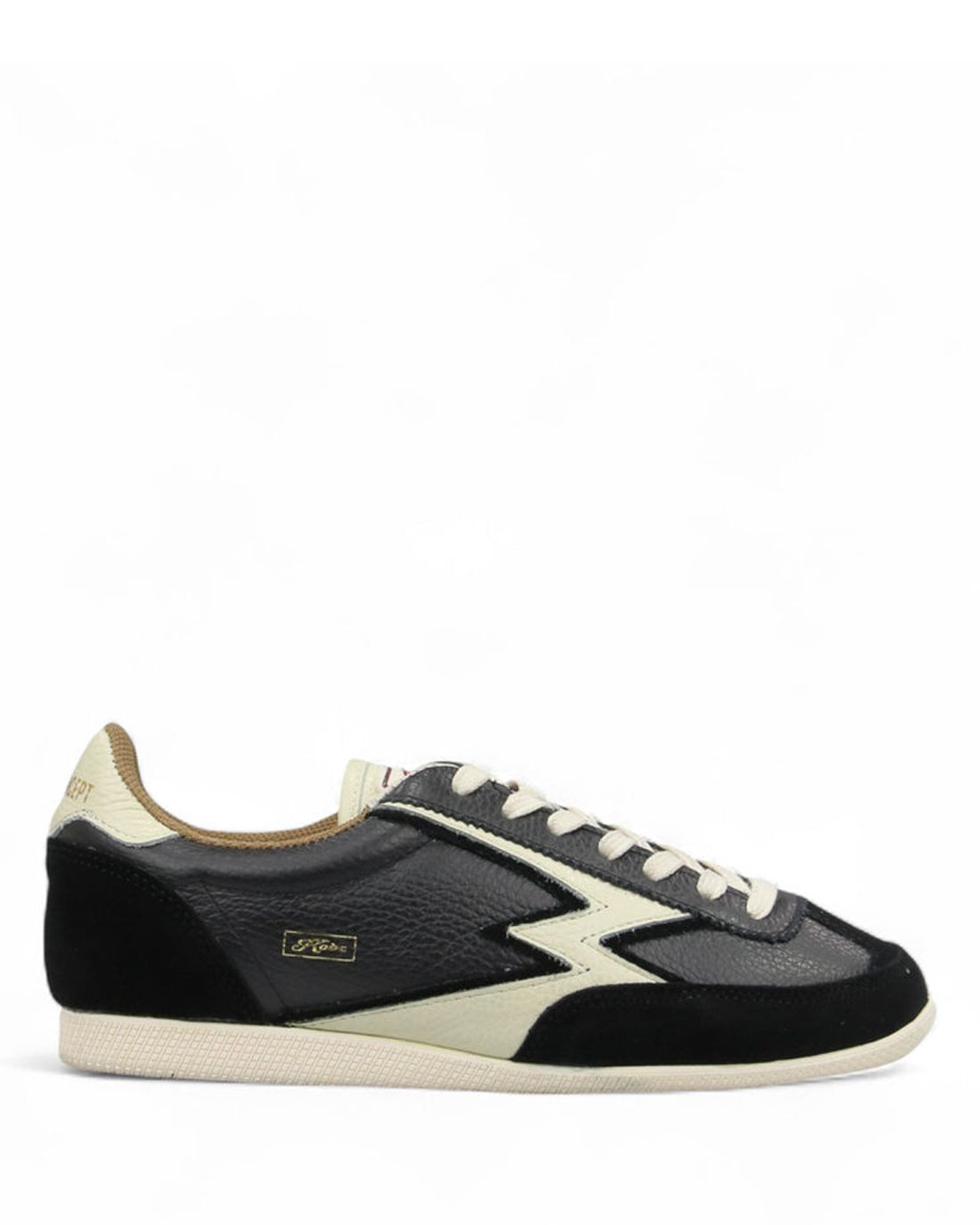 W Kobe Black Leather Off White Details KO006