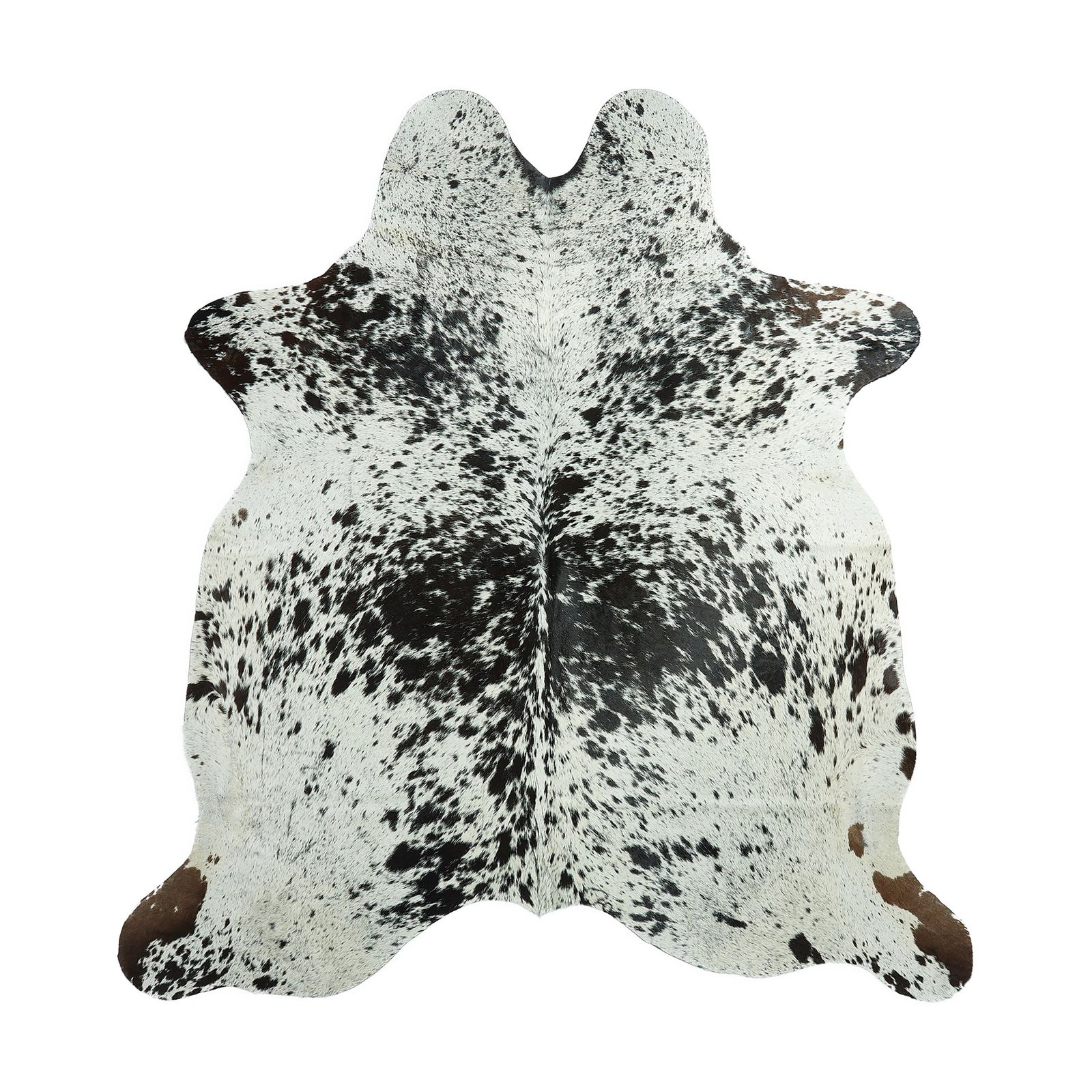 Cowhide Rug - Exotic Black & White (210cm x 190cm)