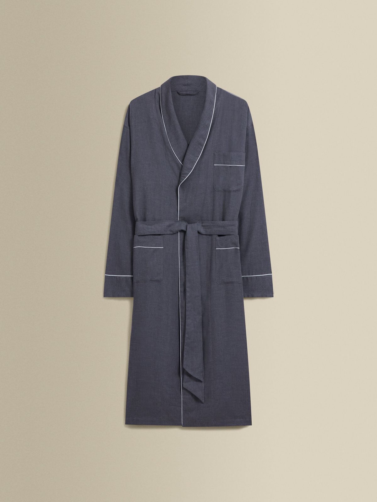 Brushed Cotton Dressing Gown