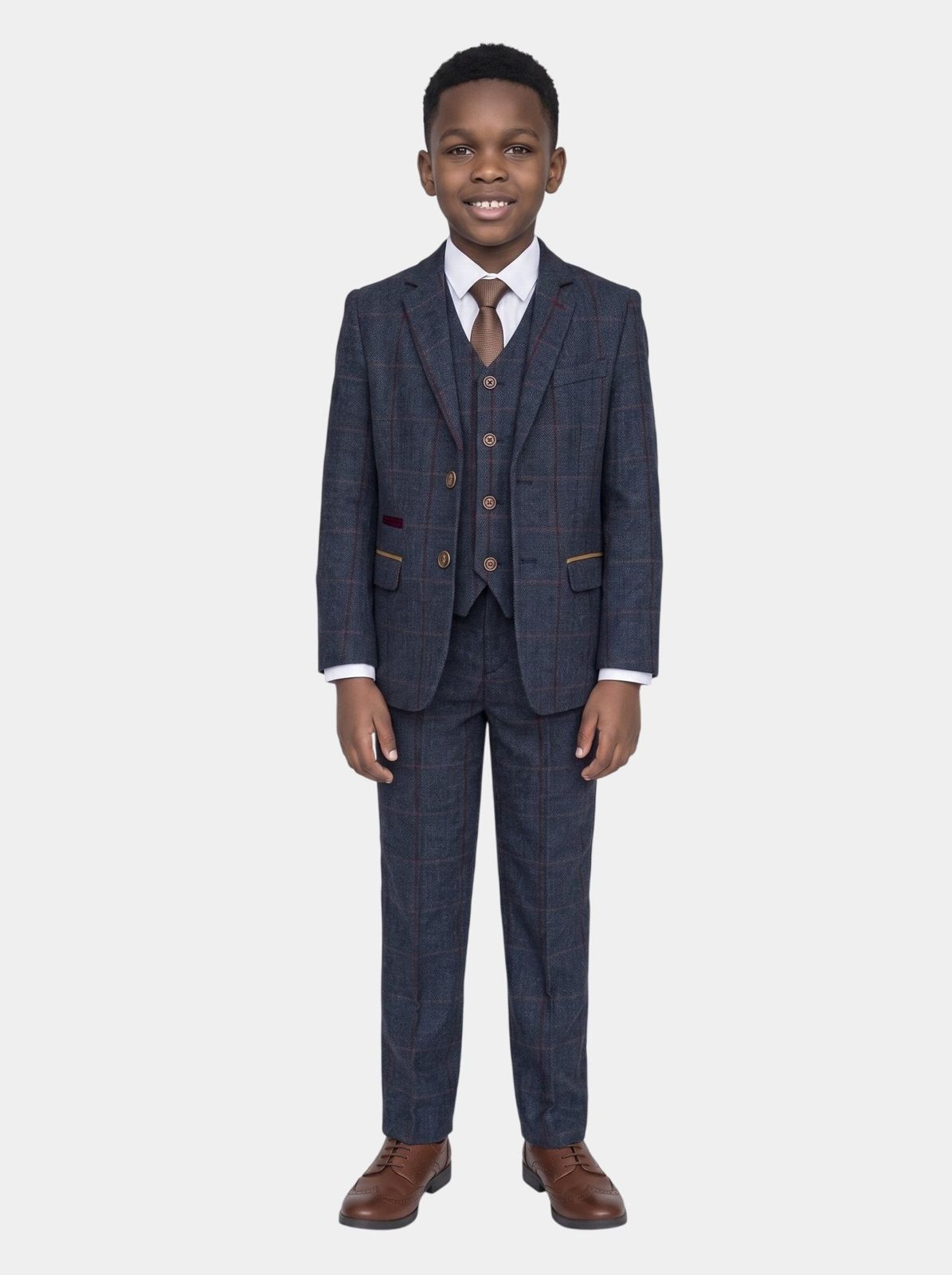 Device - Boy's Madrid Navy Three Piece Suit