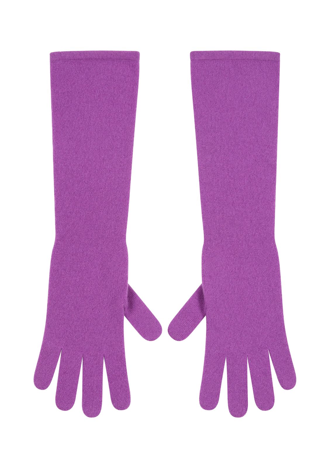 Longline Glove In Vibration Purple