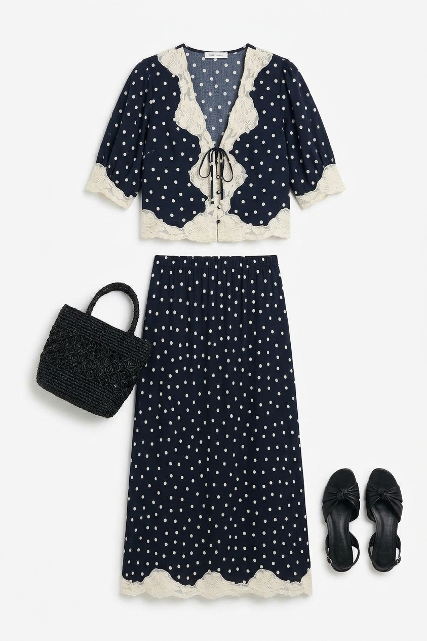 Stassie - Layla Dot Navy