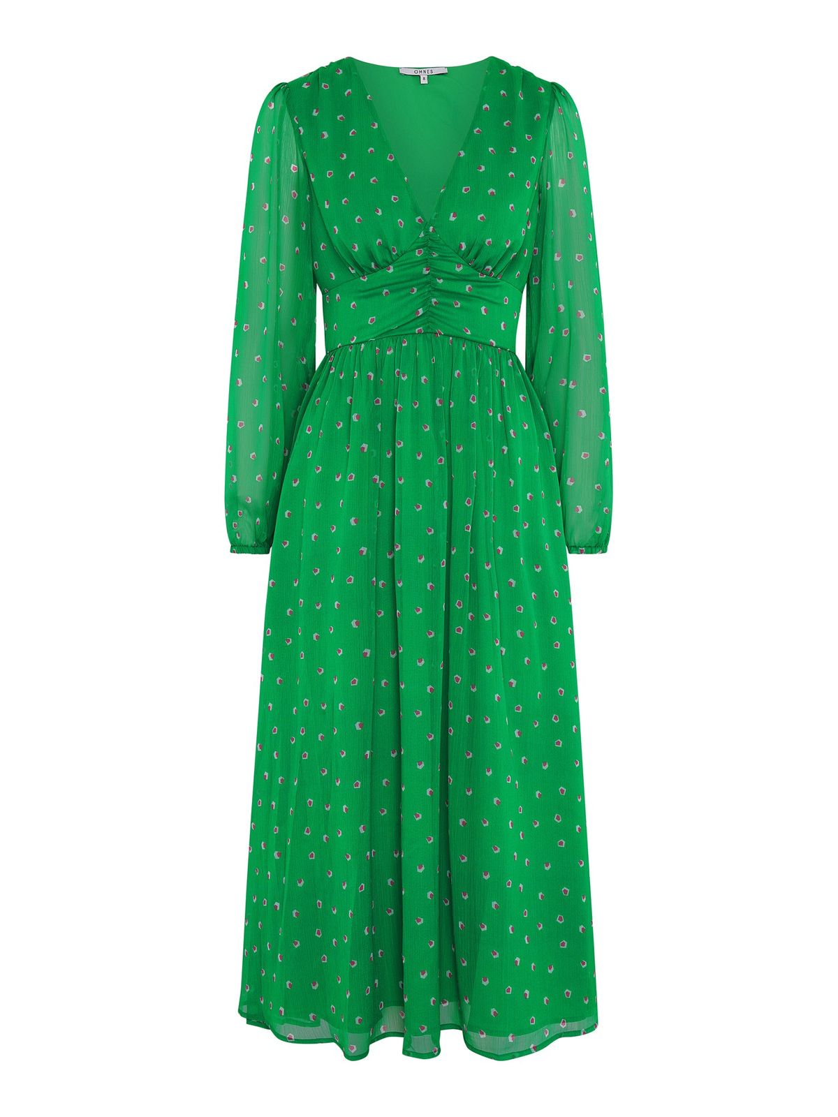 Gabriella Dress In Mini Shape Print