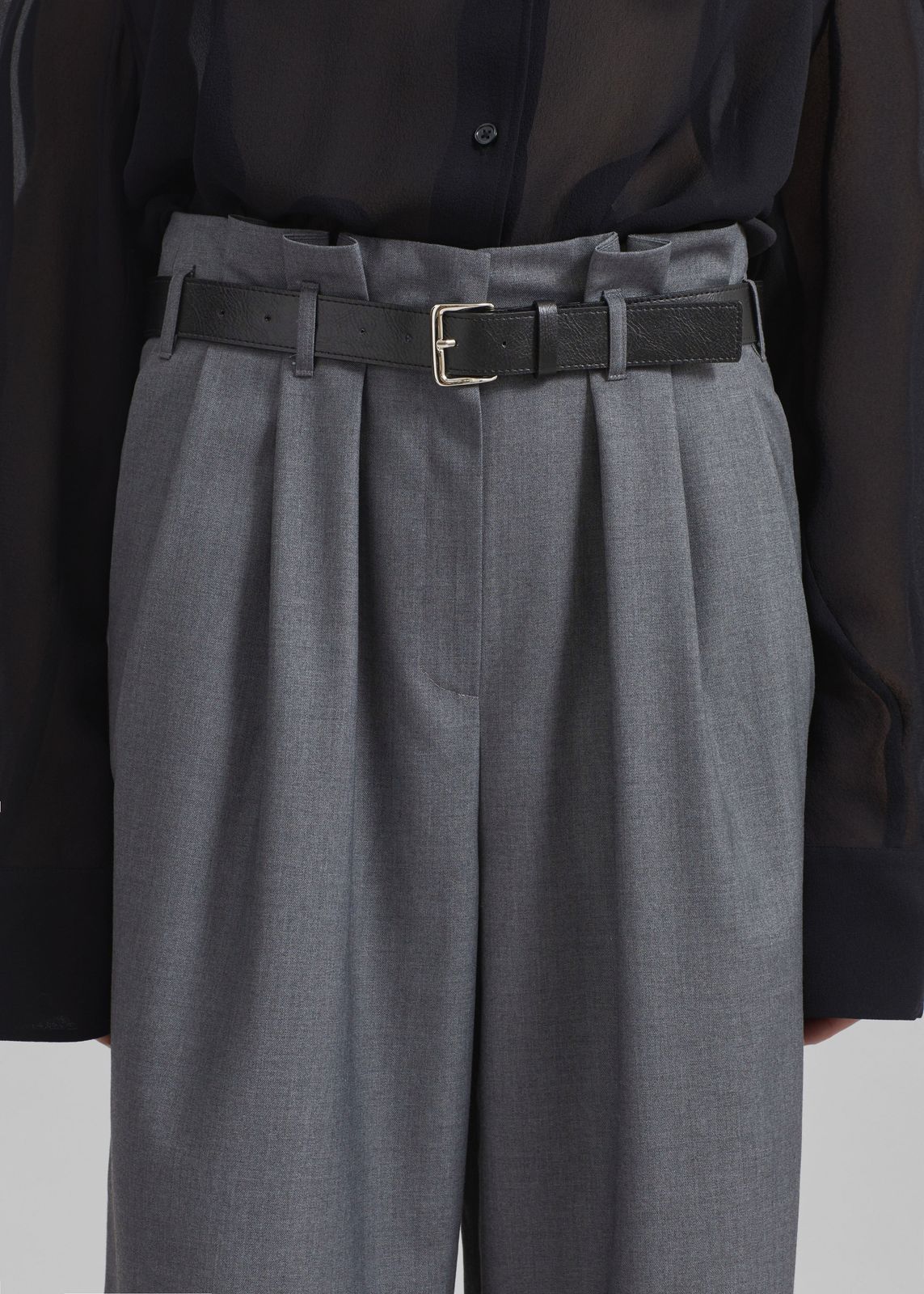 Dulverton Pleated Trousers - Grey