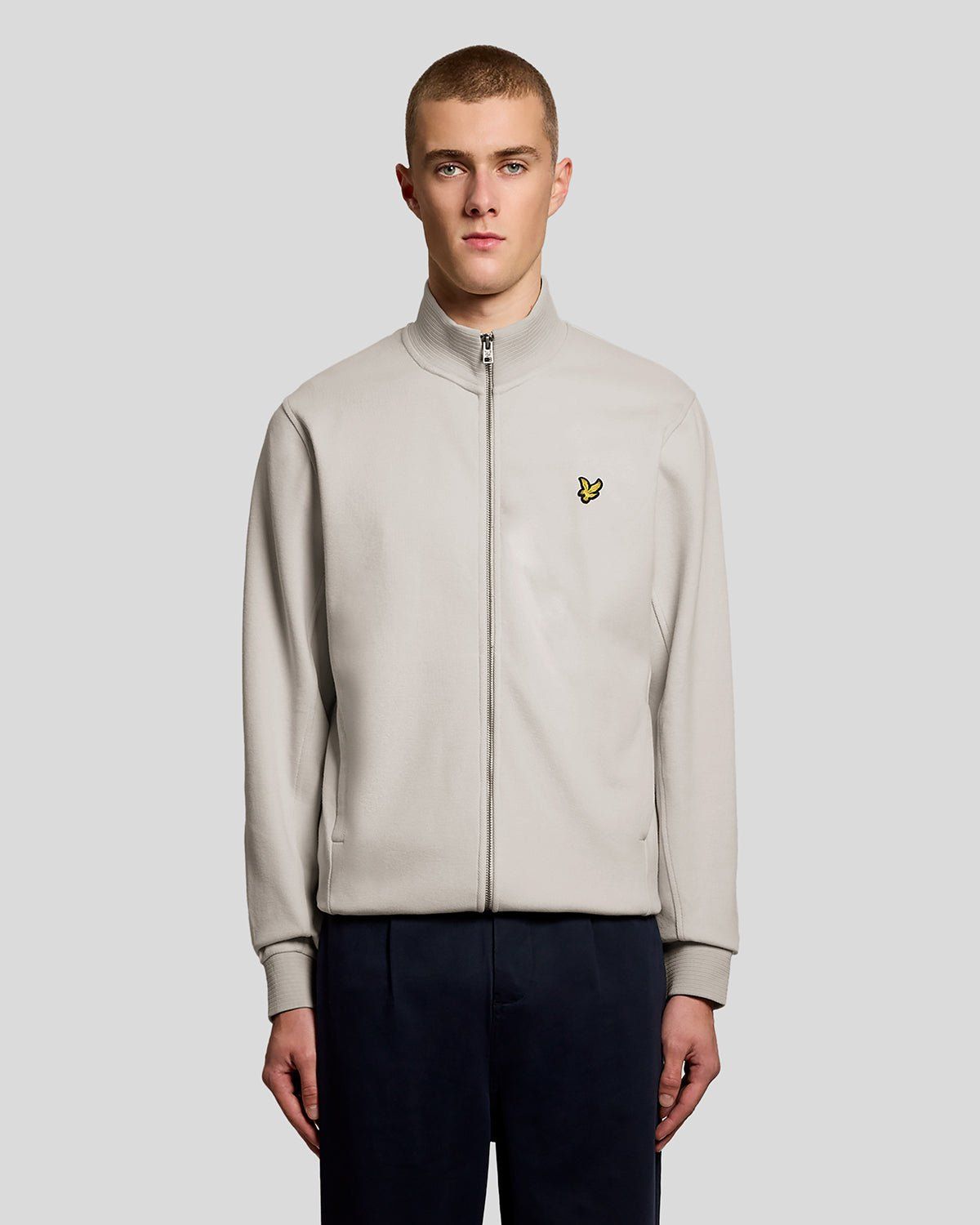 Cotton Blend Track Jacket