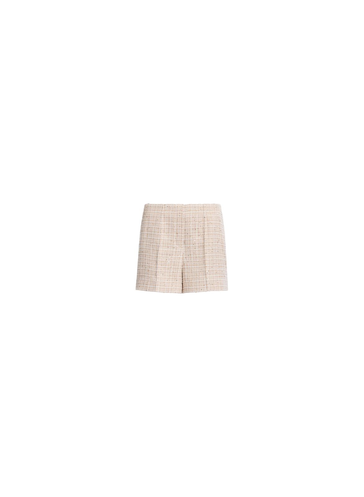 Sequined Tweed Shorts