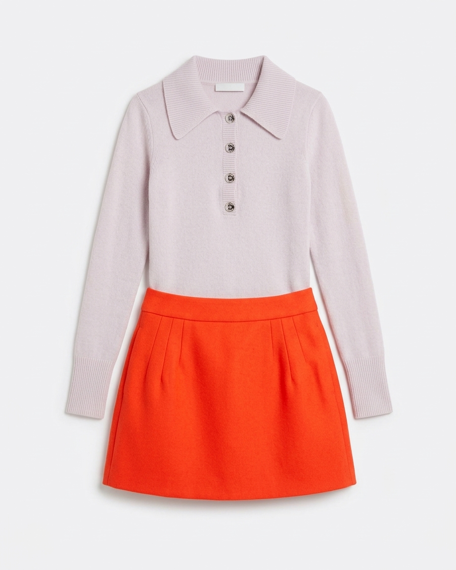 Kalia Skort In Apple Red