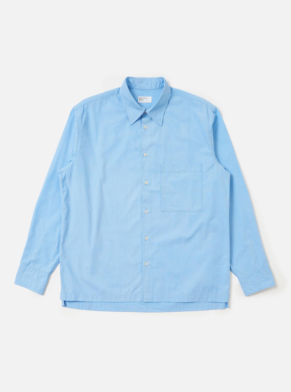 Pale Blue Broadcloth Lucky Shirt