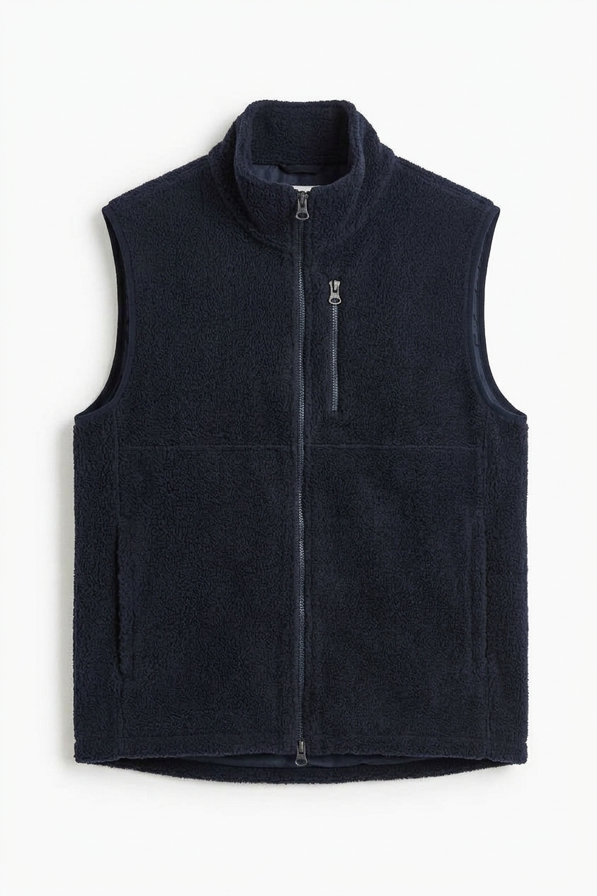 Fleece Vest - Evening Blue