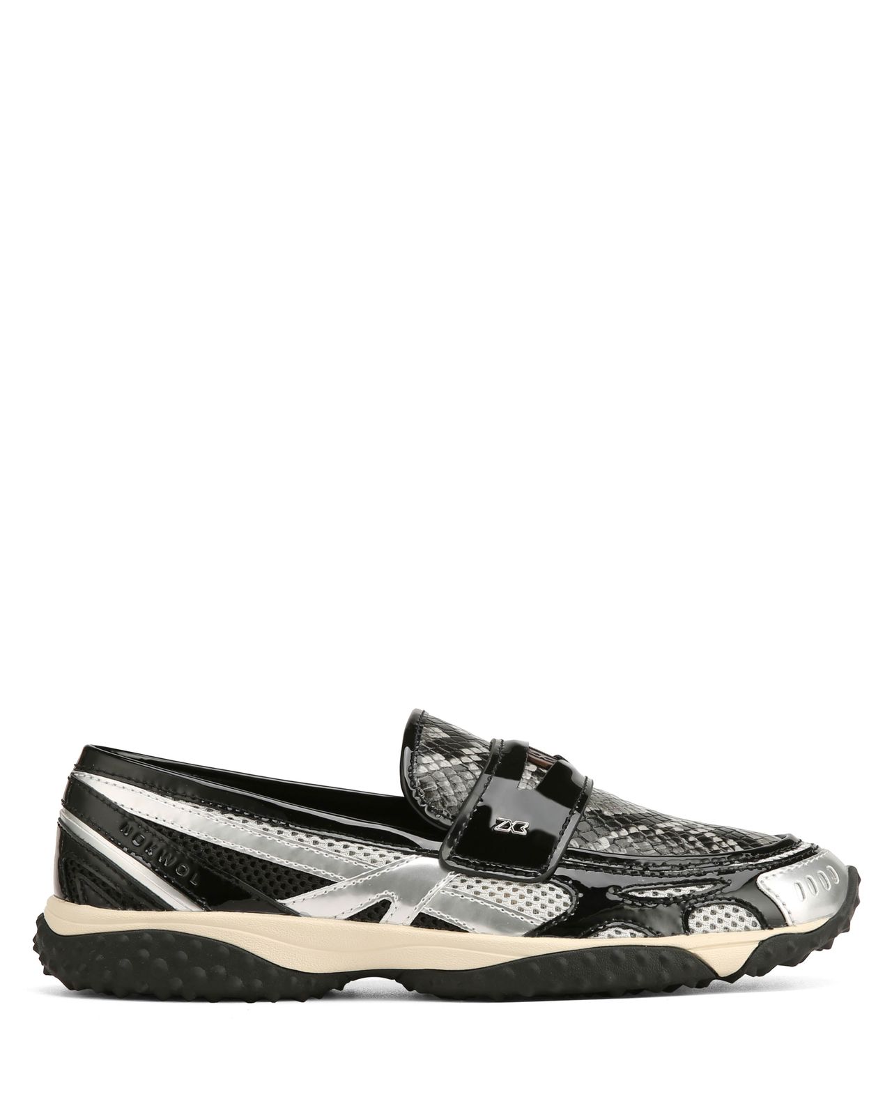 Nox Black/Silver Leather