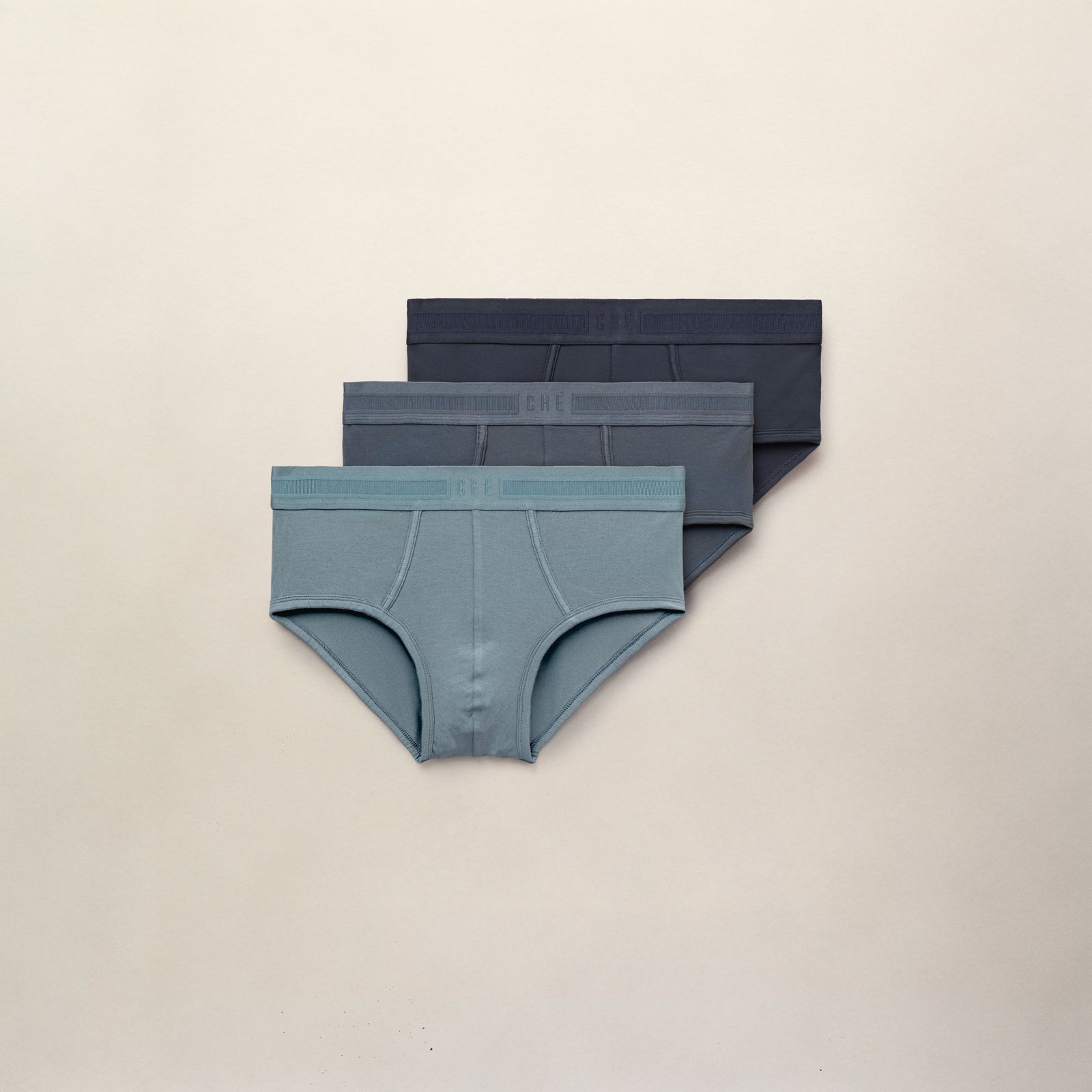 TENCEL™ Modal Boxer Brief 3 Pack - Mixed Midnight Navy/ Steel Blue/ Storm Grey