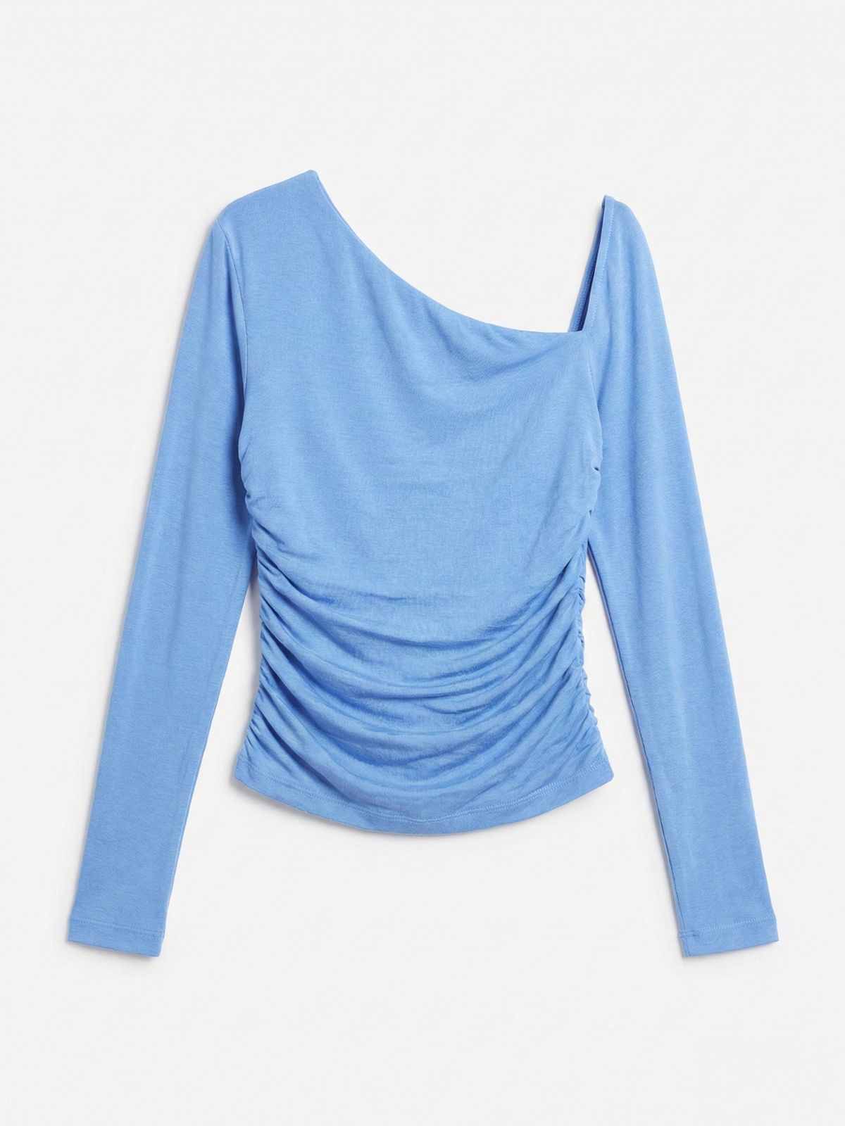 Parker Asymmetrical Top In Cornflower