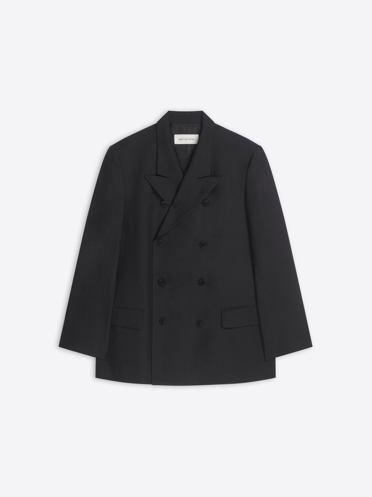 Oversized wool blazer