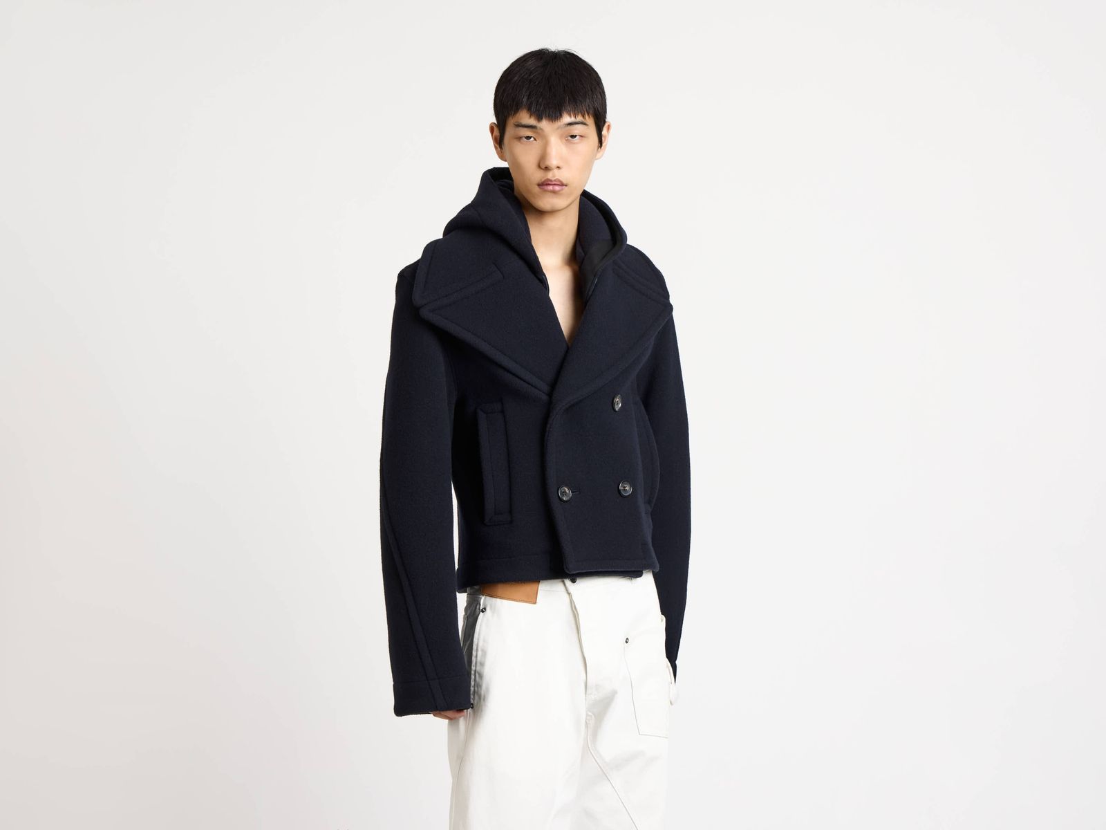 CL_CROPPED HOODED COAT - NAVY_CO0346PG1870