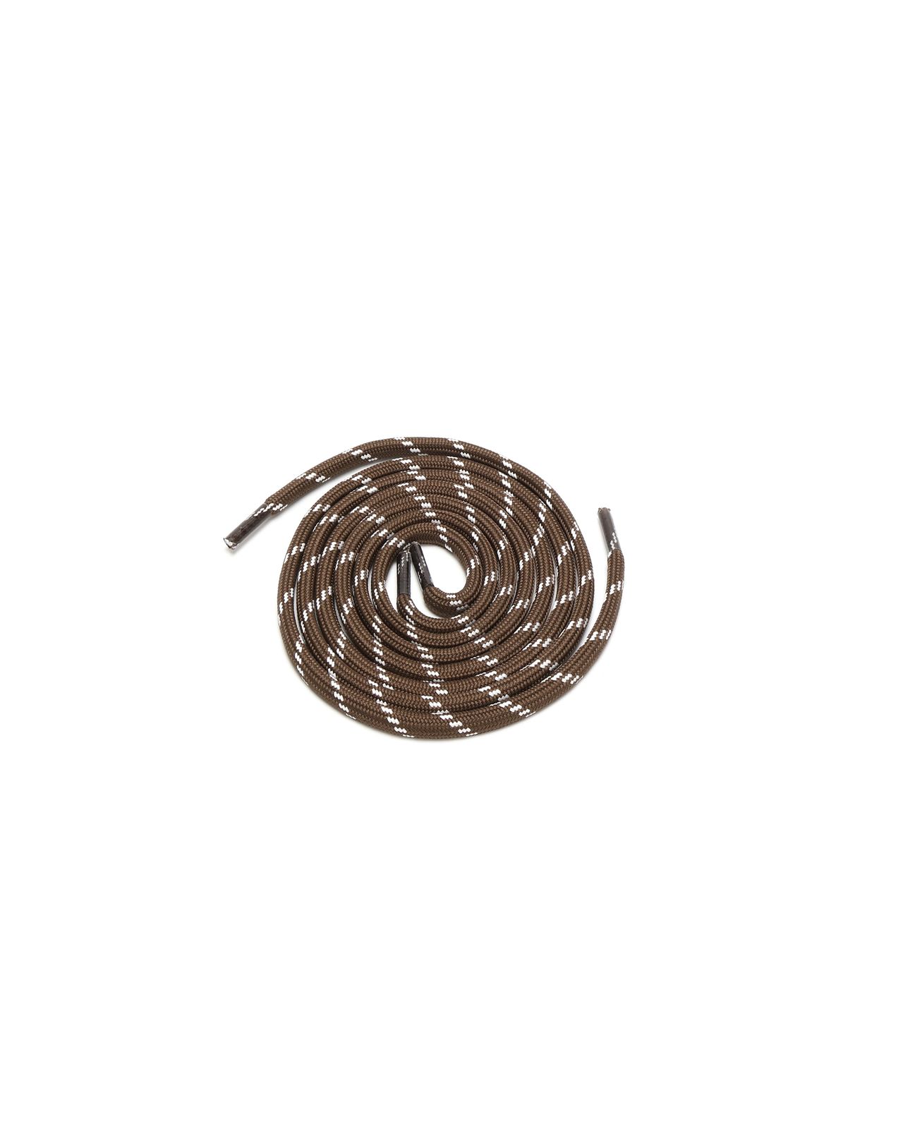 2 Tone Round Lace Brown/White