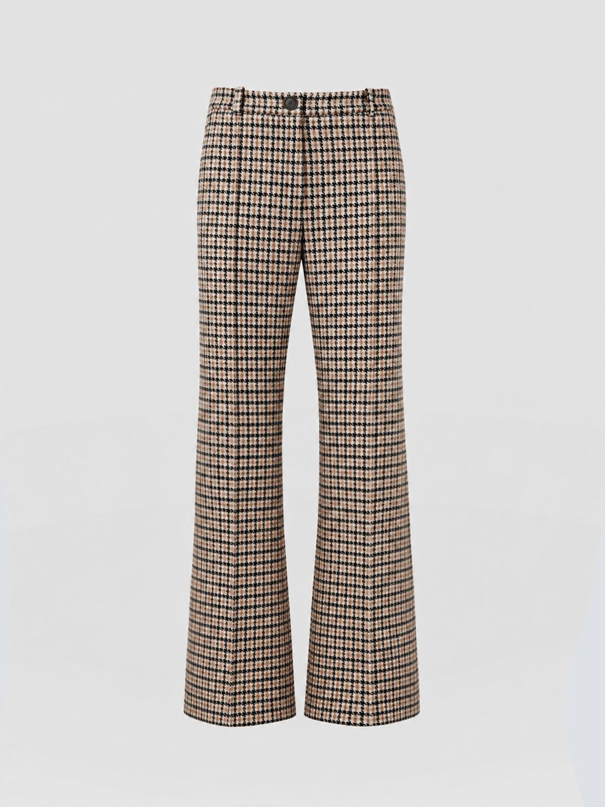 Cambridge Tailored Wide Leg Pant - Saxon Jacquard