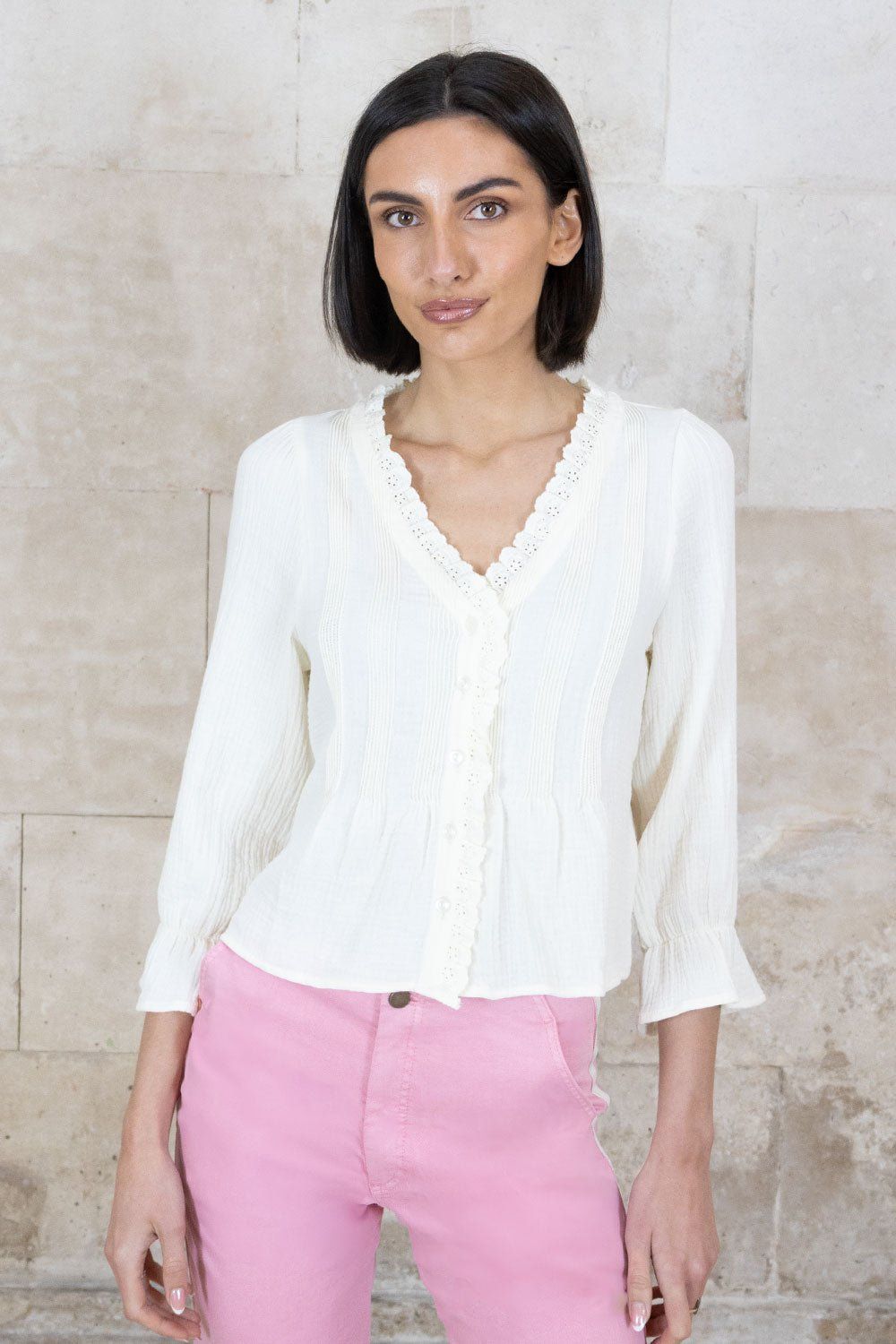 Jonie 3/4 Sleeve Blouse