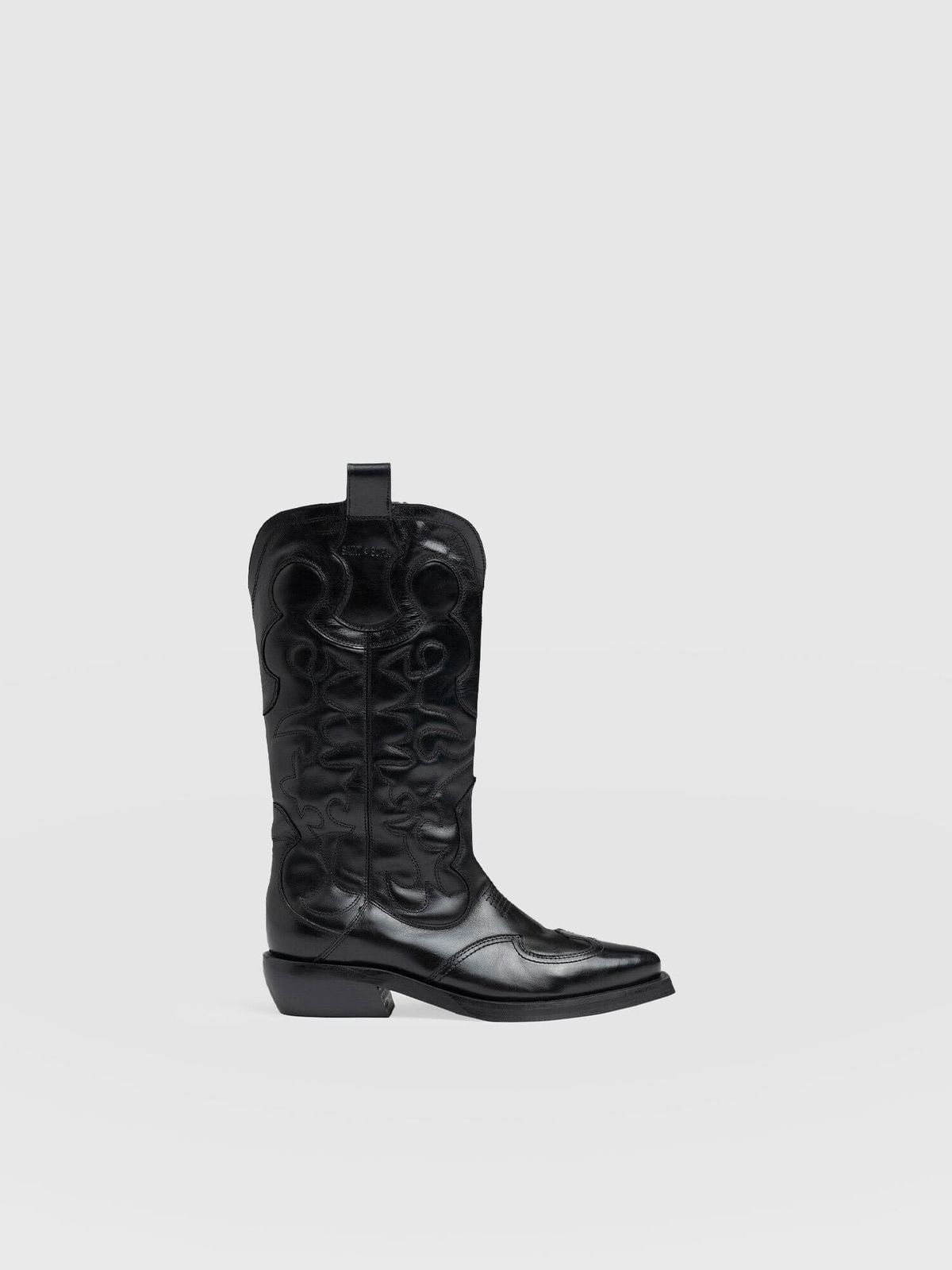 Kansas Western Boot - Black