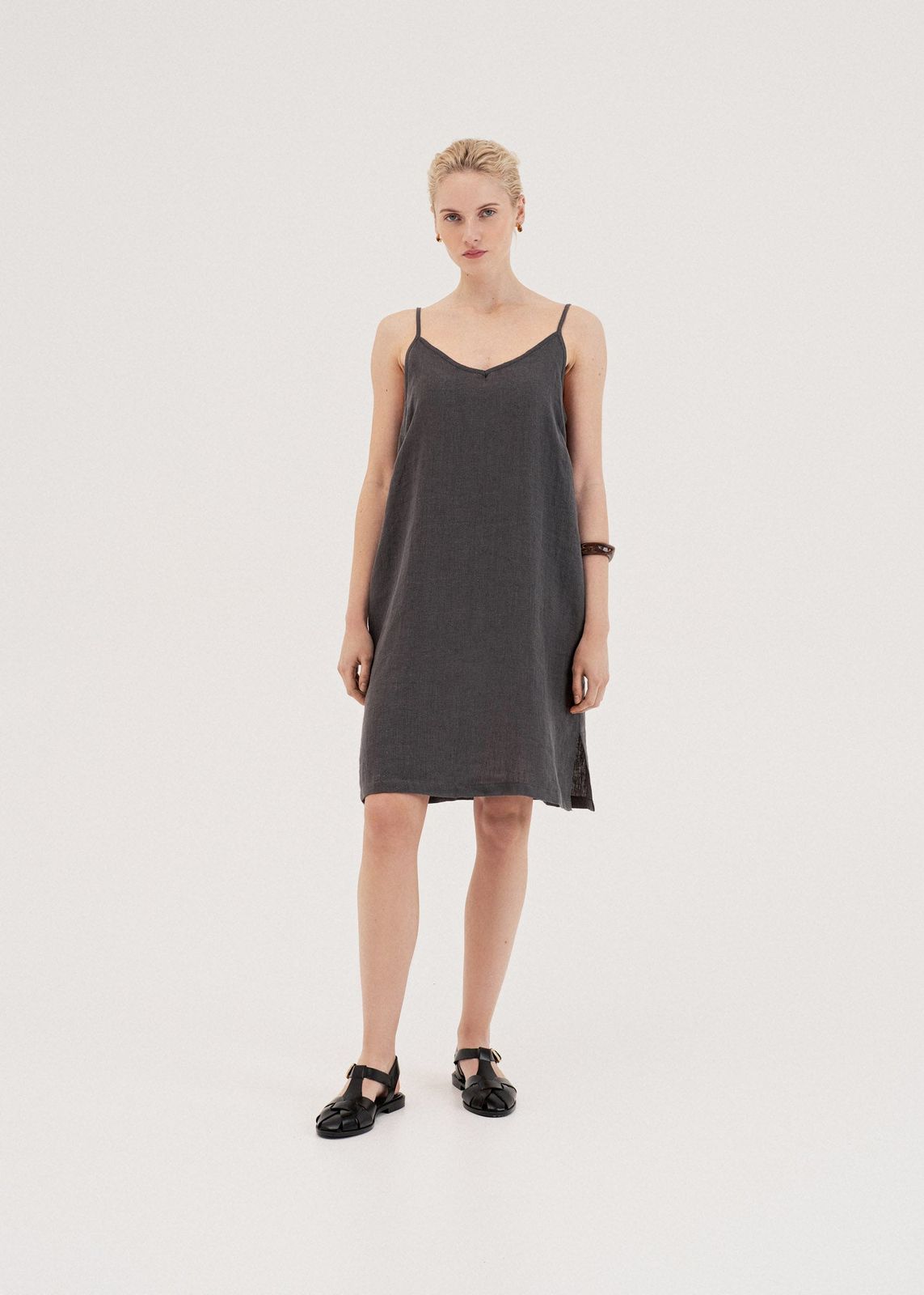 Zoe | 100% Linen Slip Dress | Various Colours
