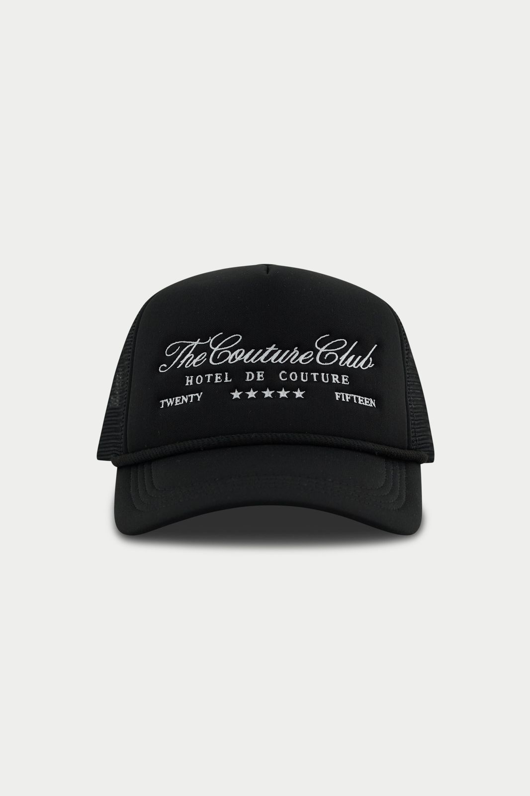 HOTEL DE COUTURE CAP - BLACK