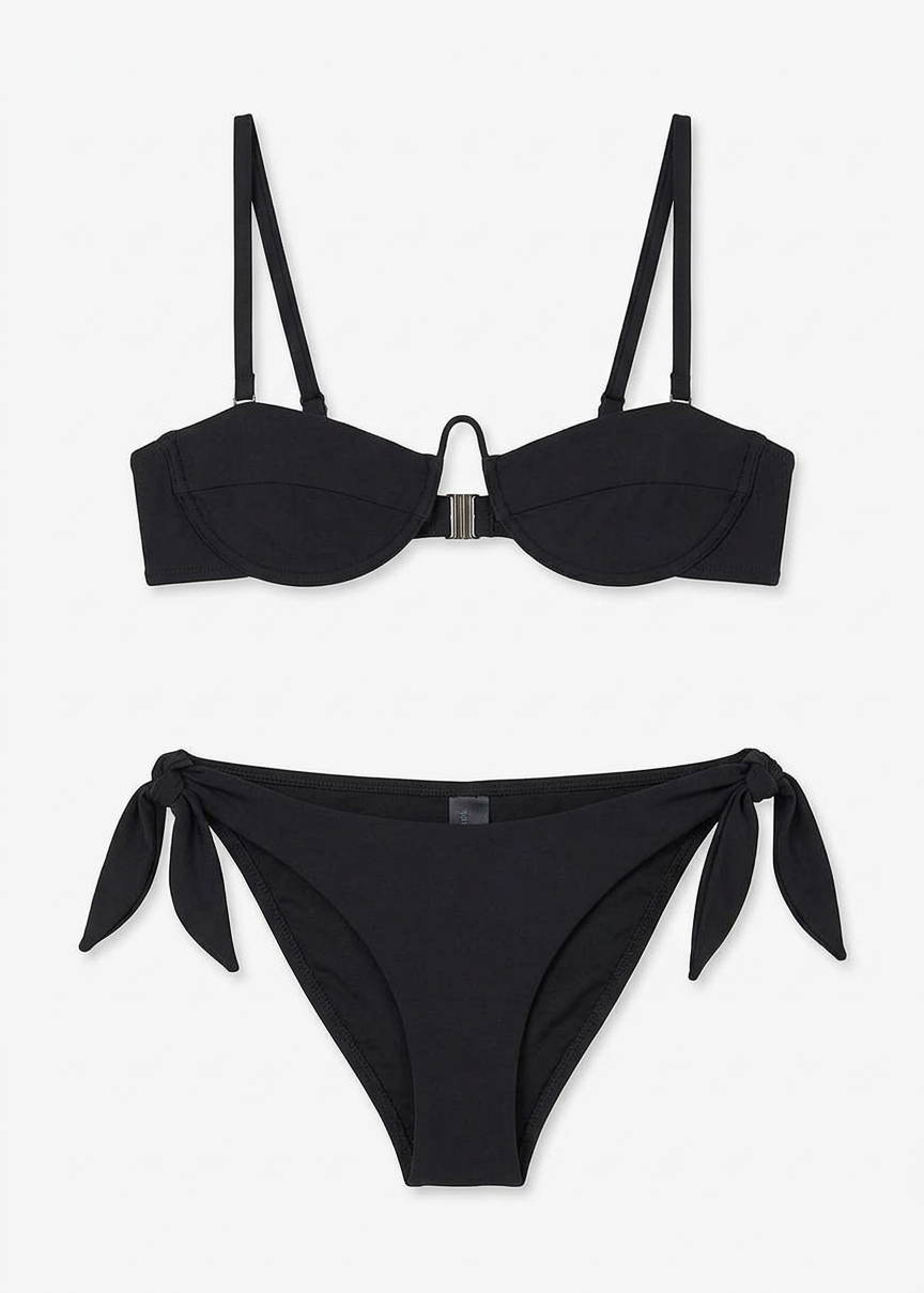 Christopher Esber Porto Side Tie Brief - Black