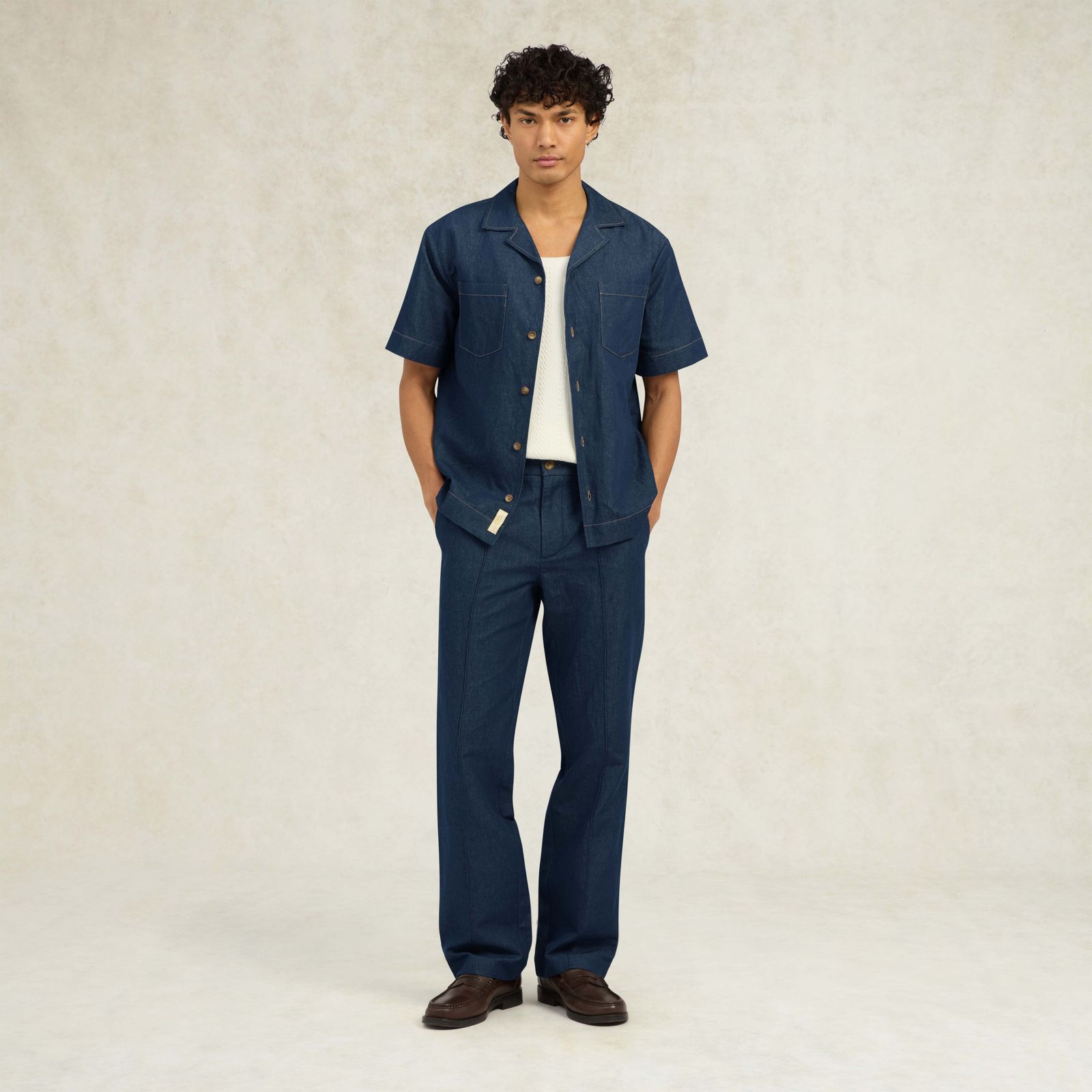 Eastwood Denim Shirt - Dark Blue