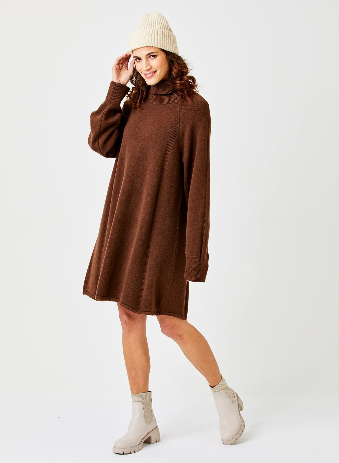 Finn Knitted Jumper Dress