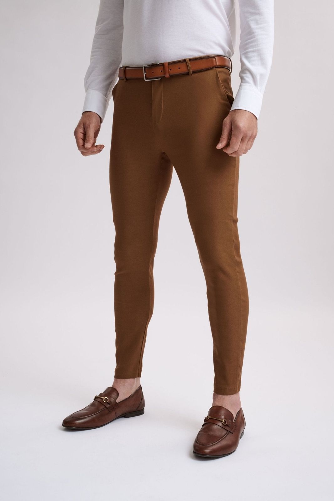 Monaco Chinos Tobacco