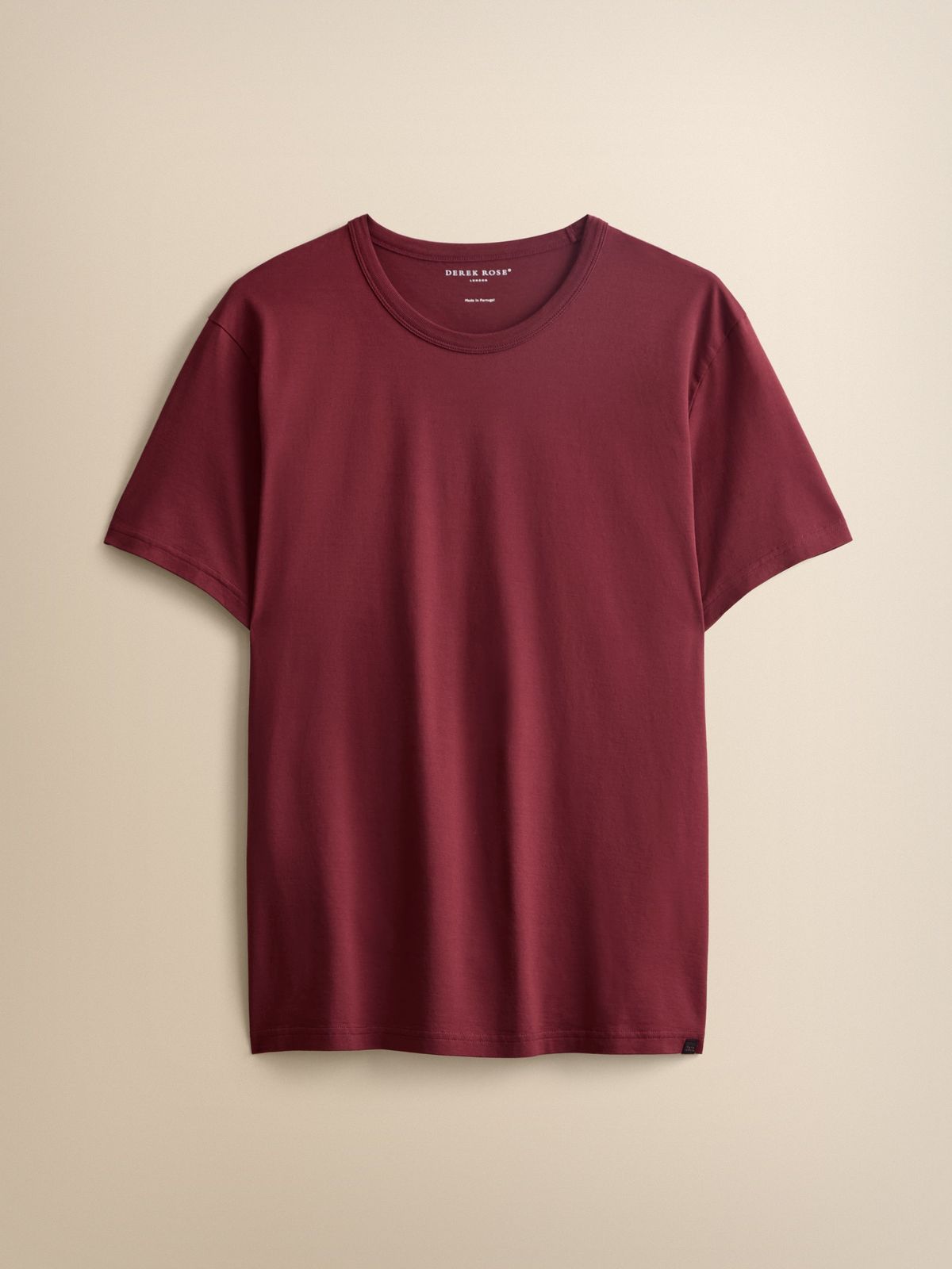 Barny Cotton T-shirt Burgundy