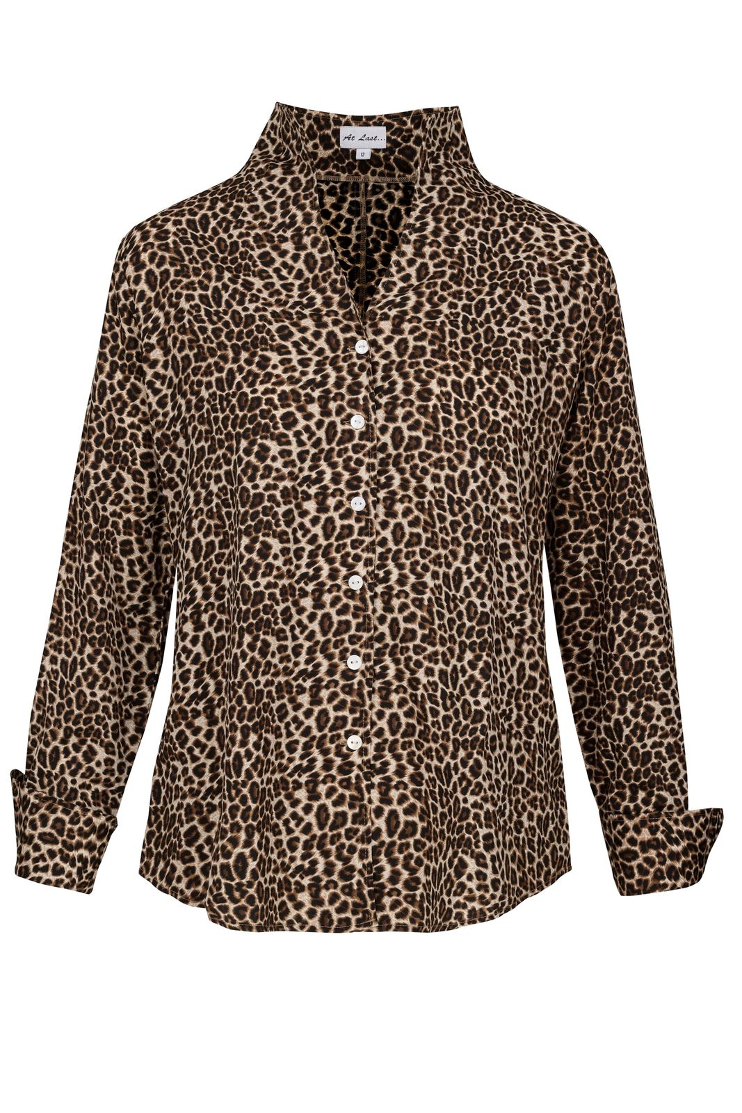 Chelsea Shirt In Baby Leopard Print