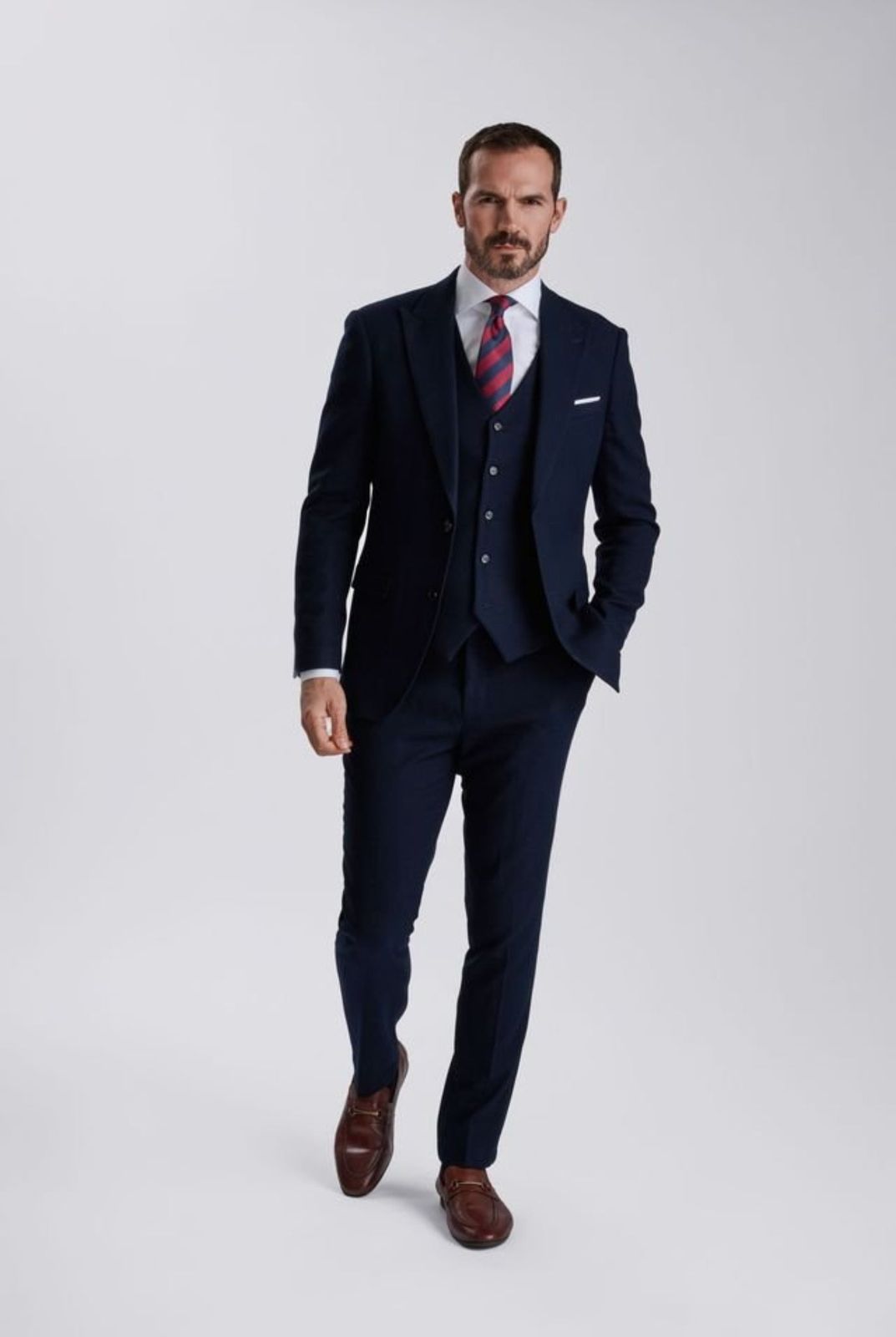 Rico Navy Three Piece Suit