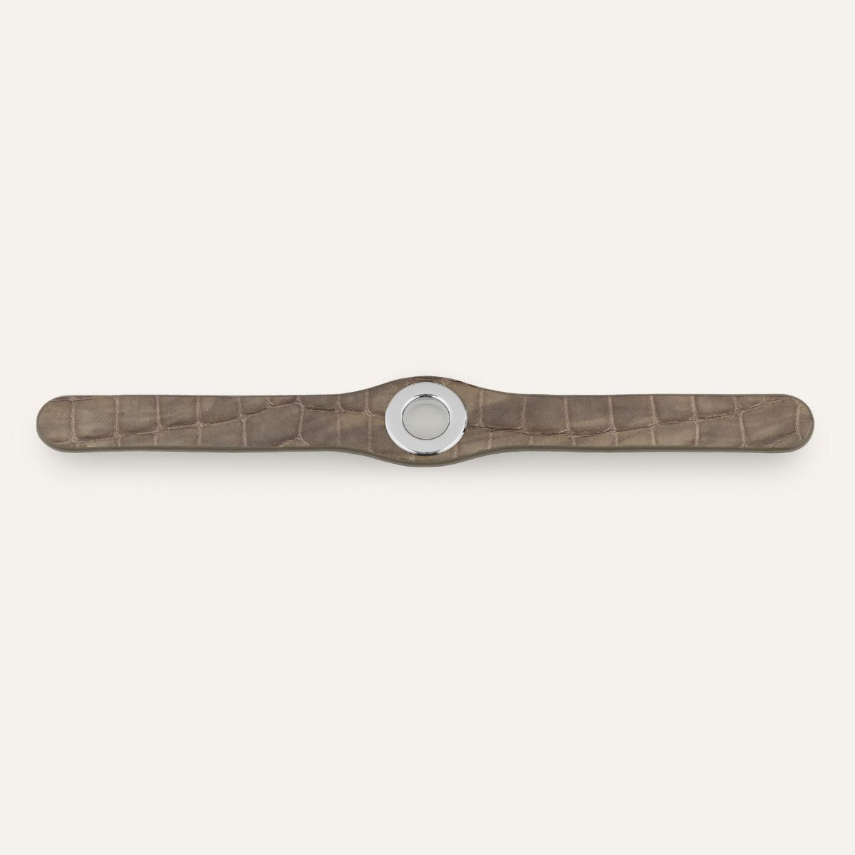 Deco Classic | Flint Patent with Silver hardware
