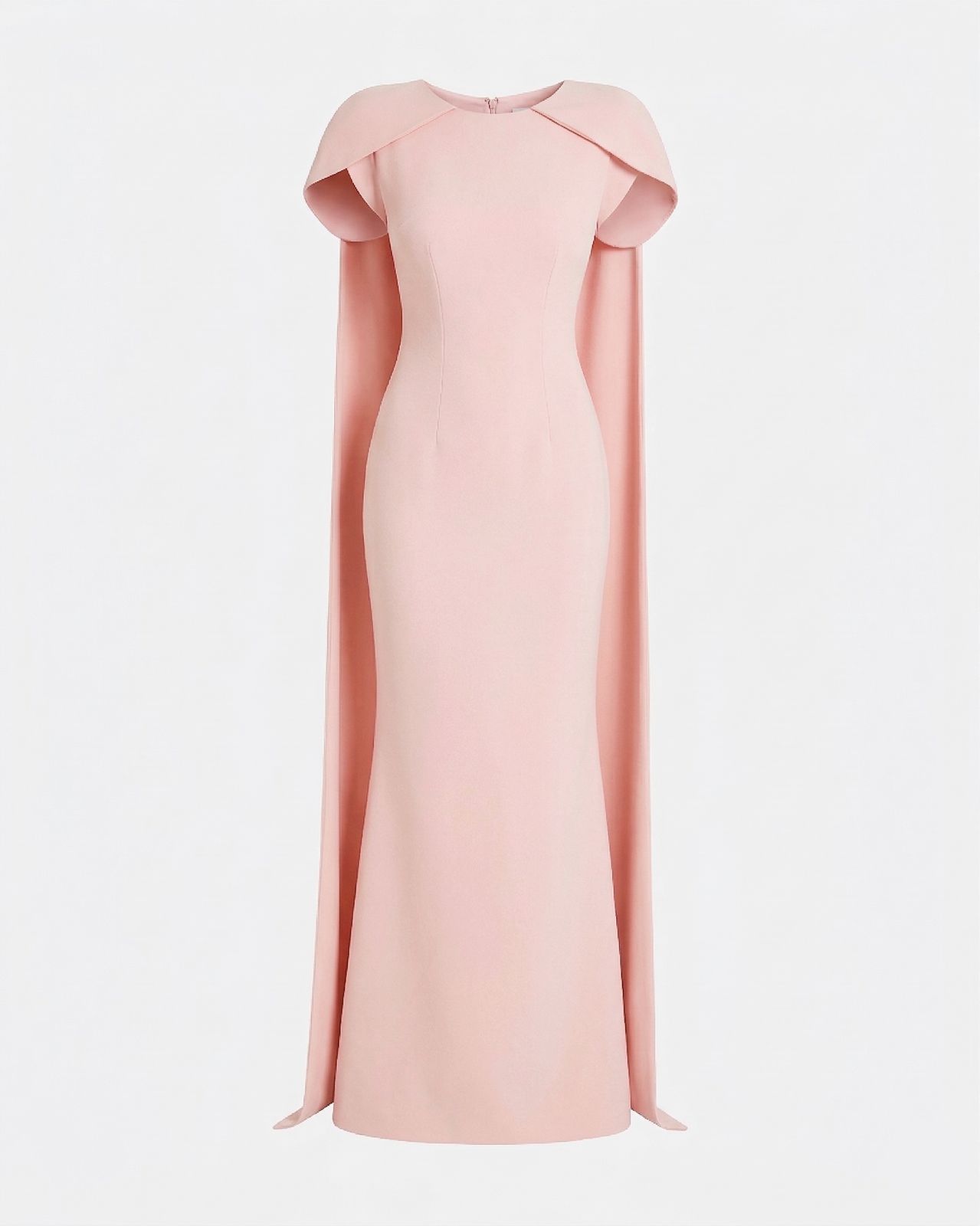 Ginkgo Long Dress In Pale Pink