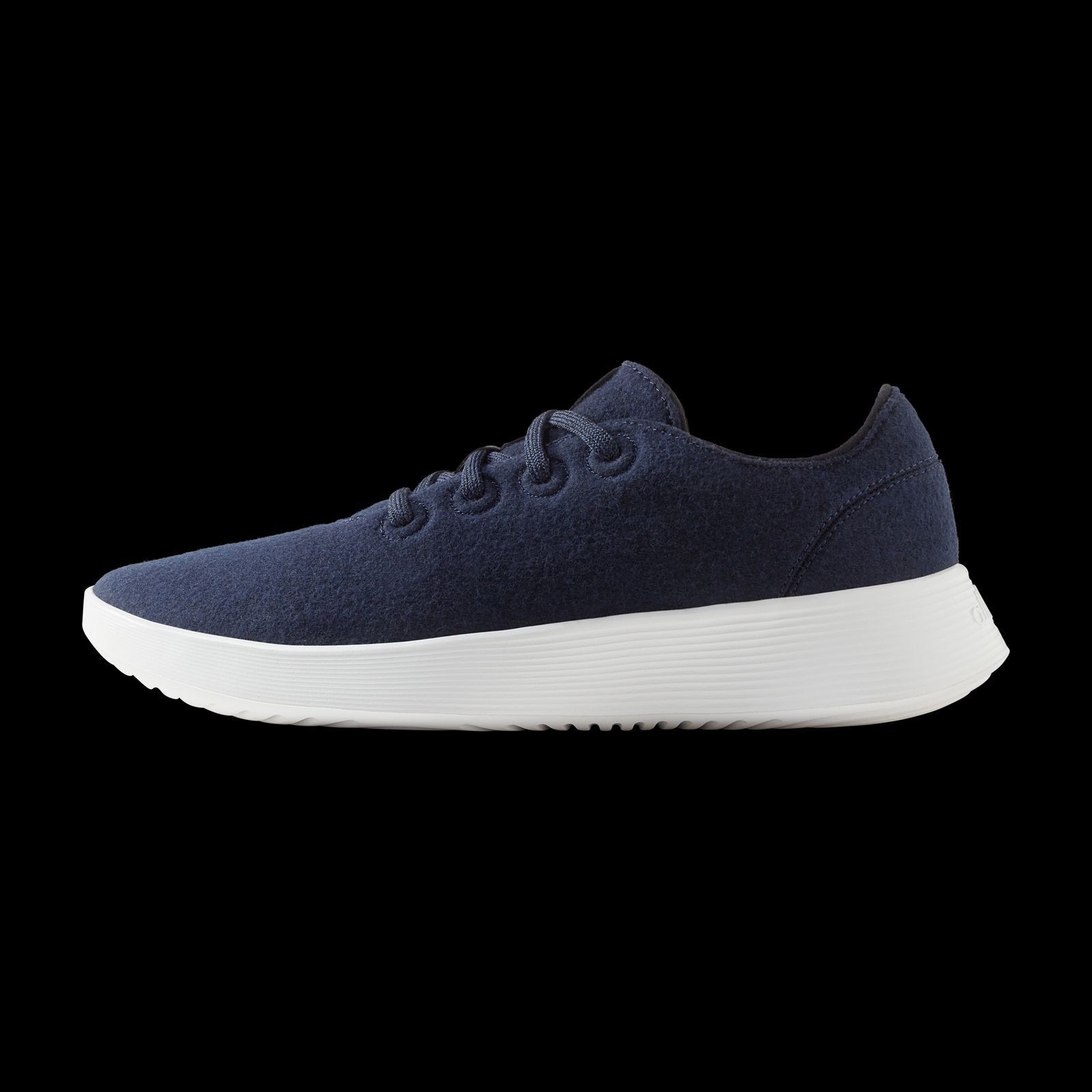 Women's Wool Runner Go - Deep Navy (Blizzard Sole)