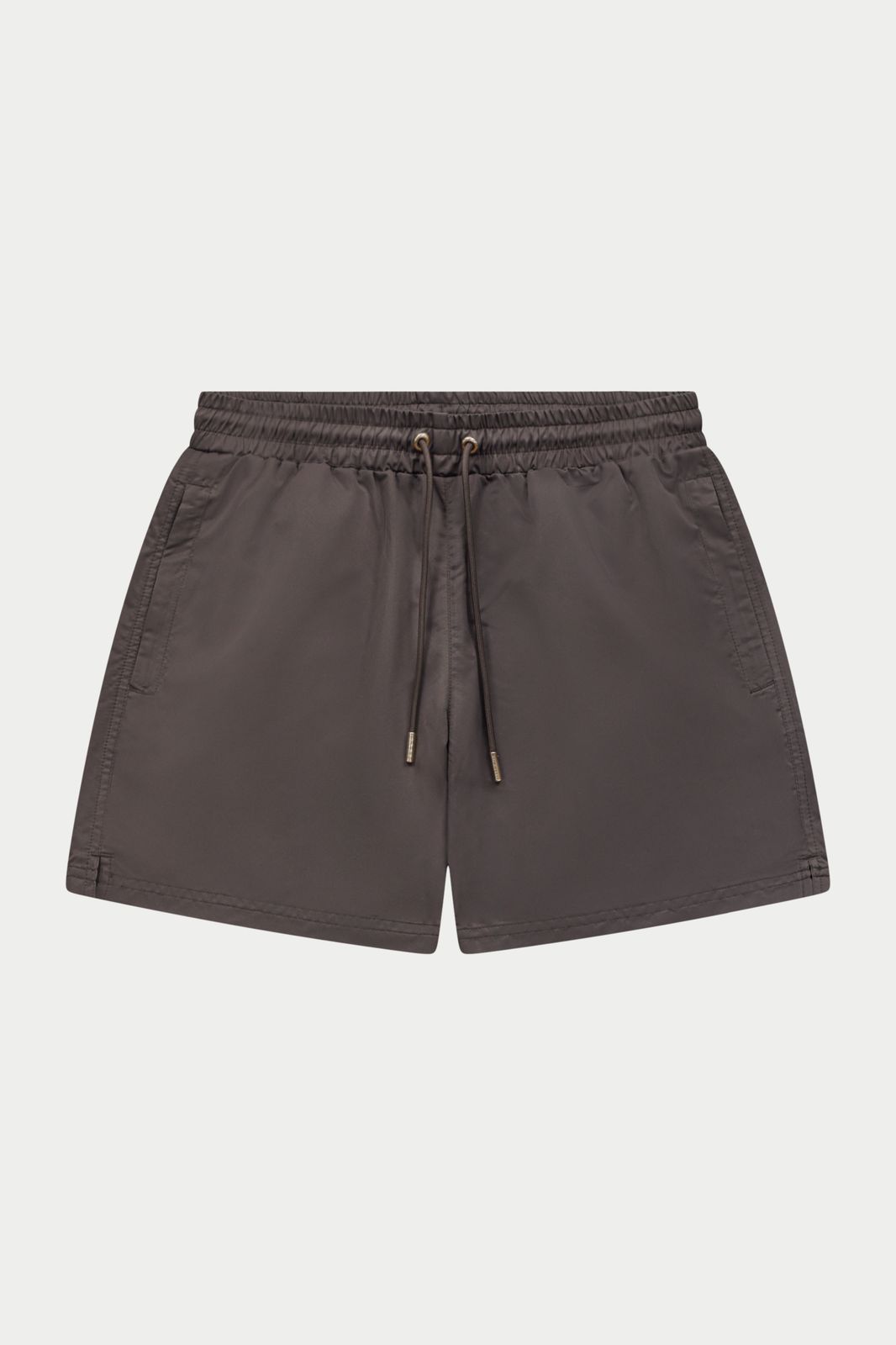 EMBLEM WATER REACTIVE SWIM SHORTS - BROWN