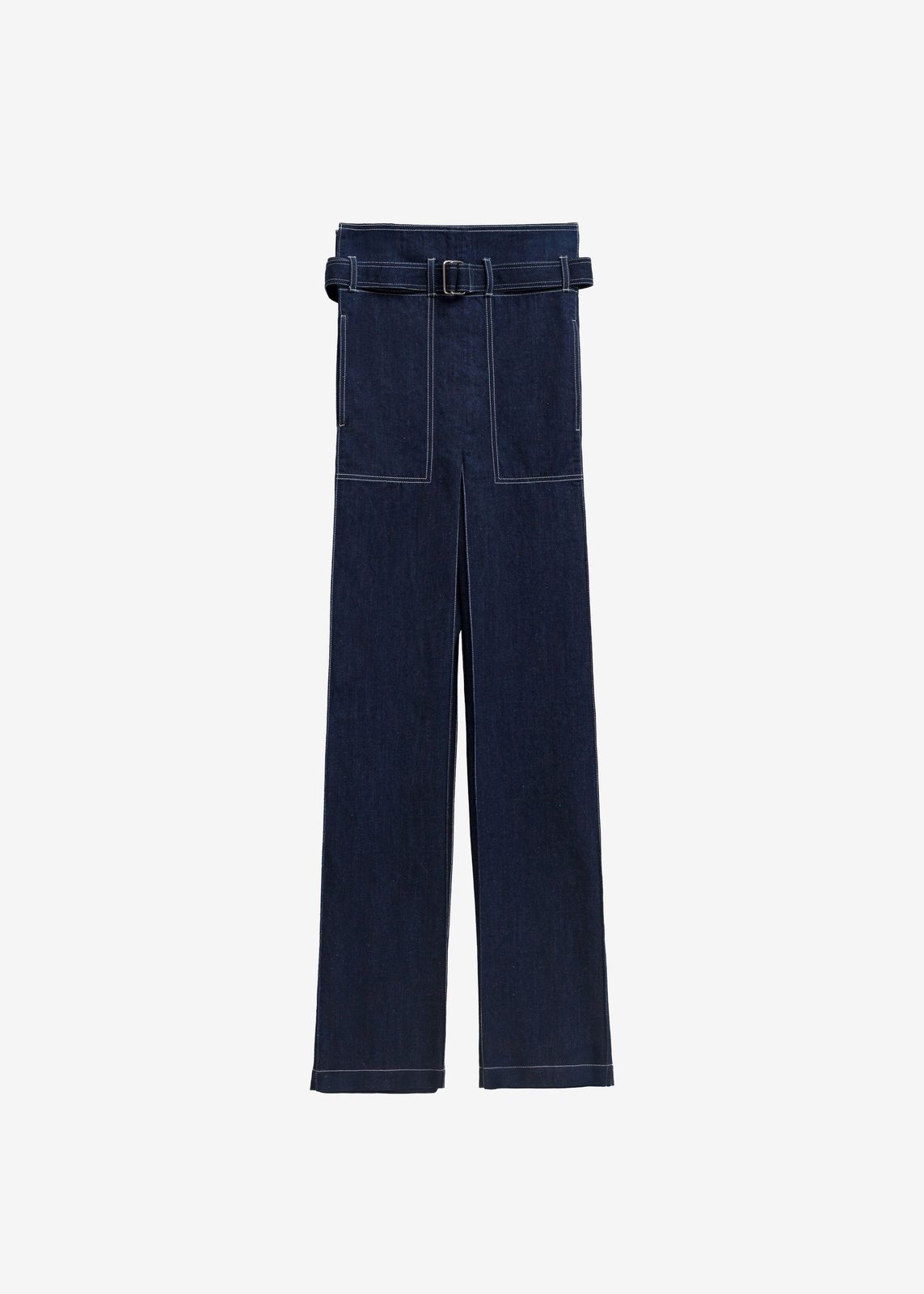 Bevza Square Jeans - Navy