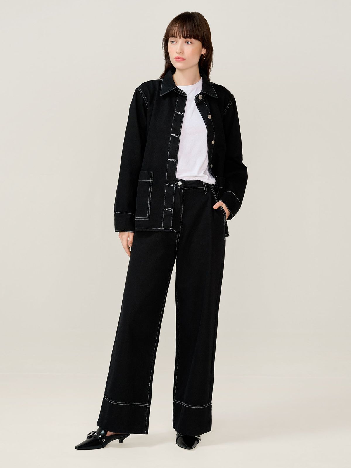 Portland Jean in Black