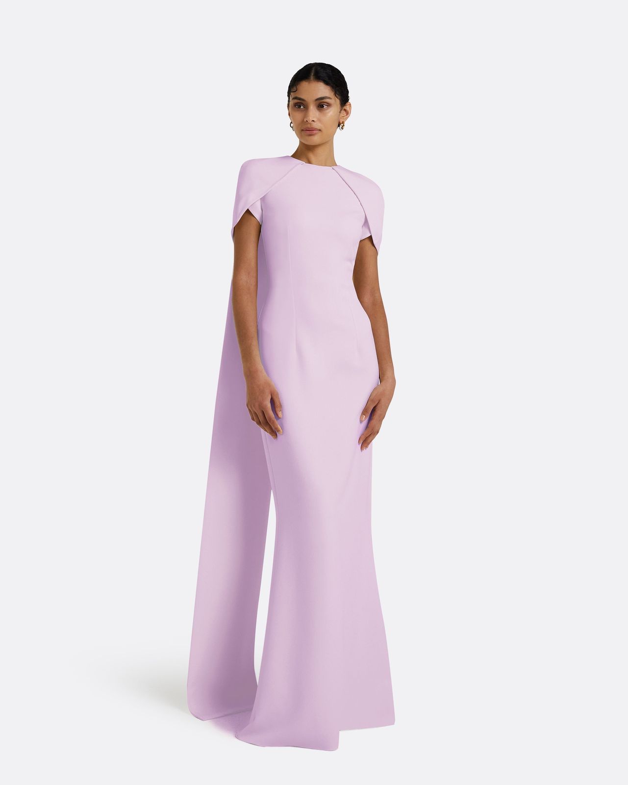 Ginkgo Long Dress in Lavender