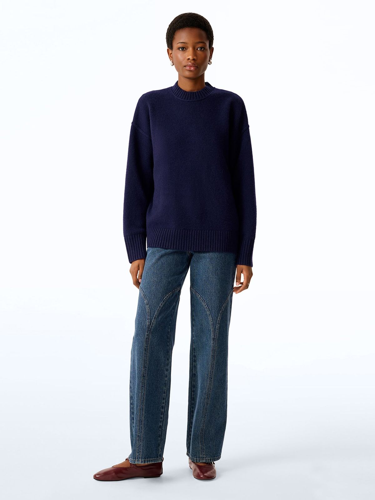 Clementine Jumper in Navy