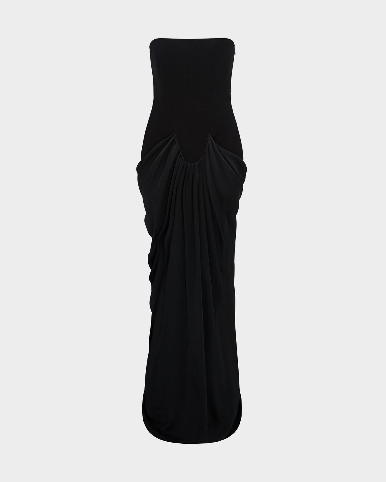 Res Gown in Satin Back Crepe