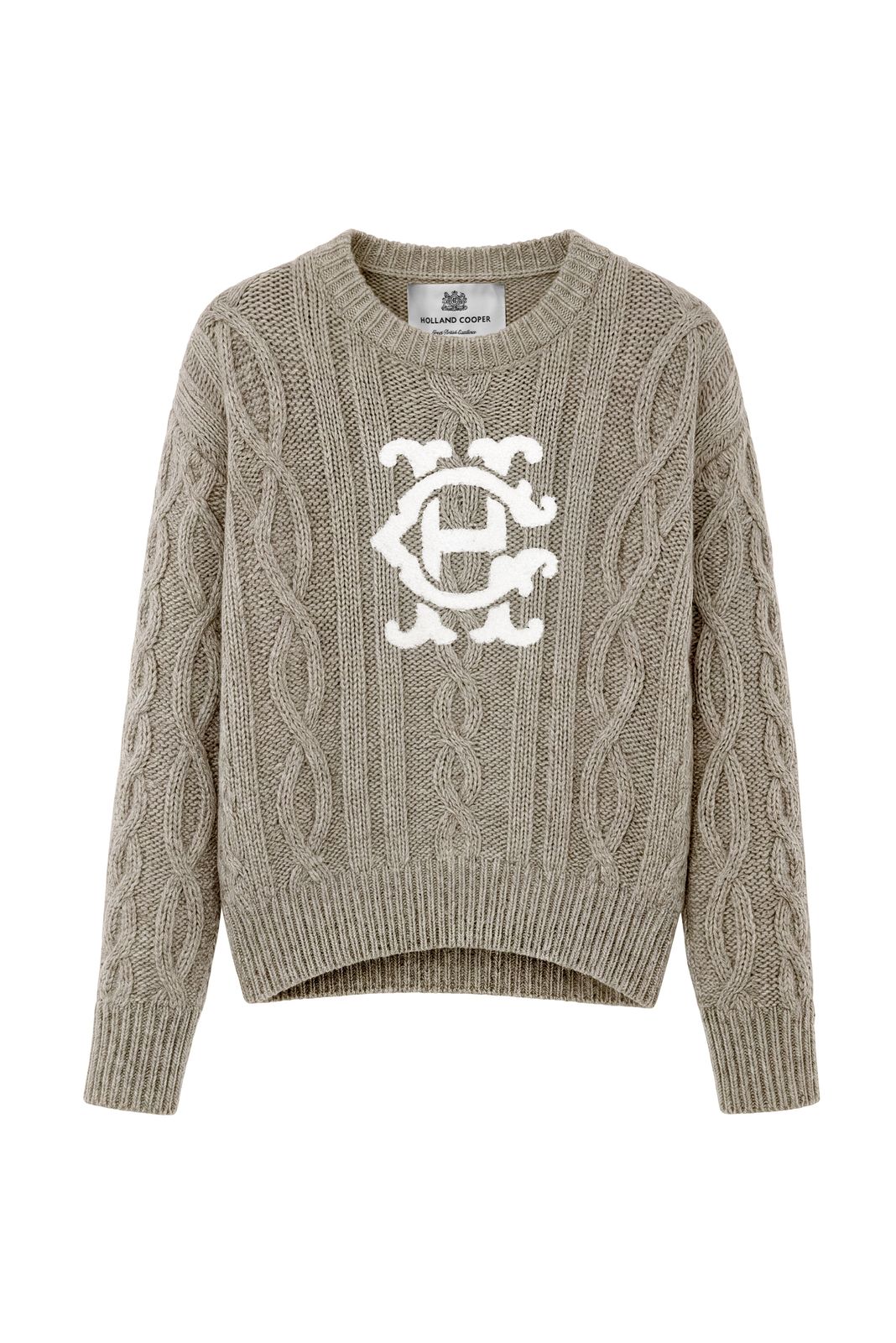 Stockholm Crew Neck Knit (grey)
